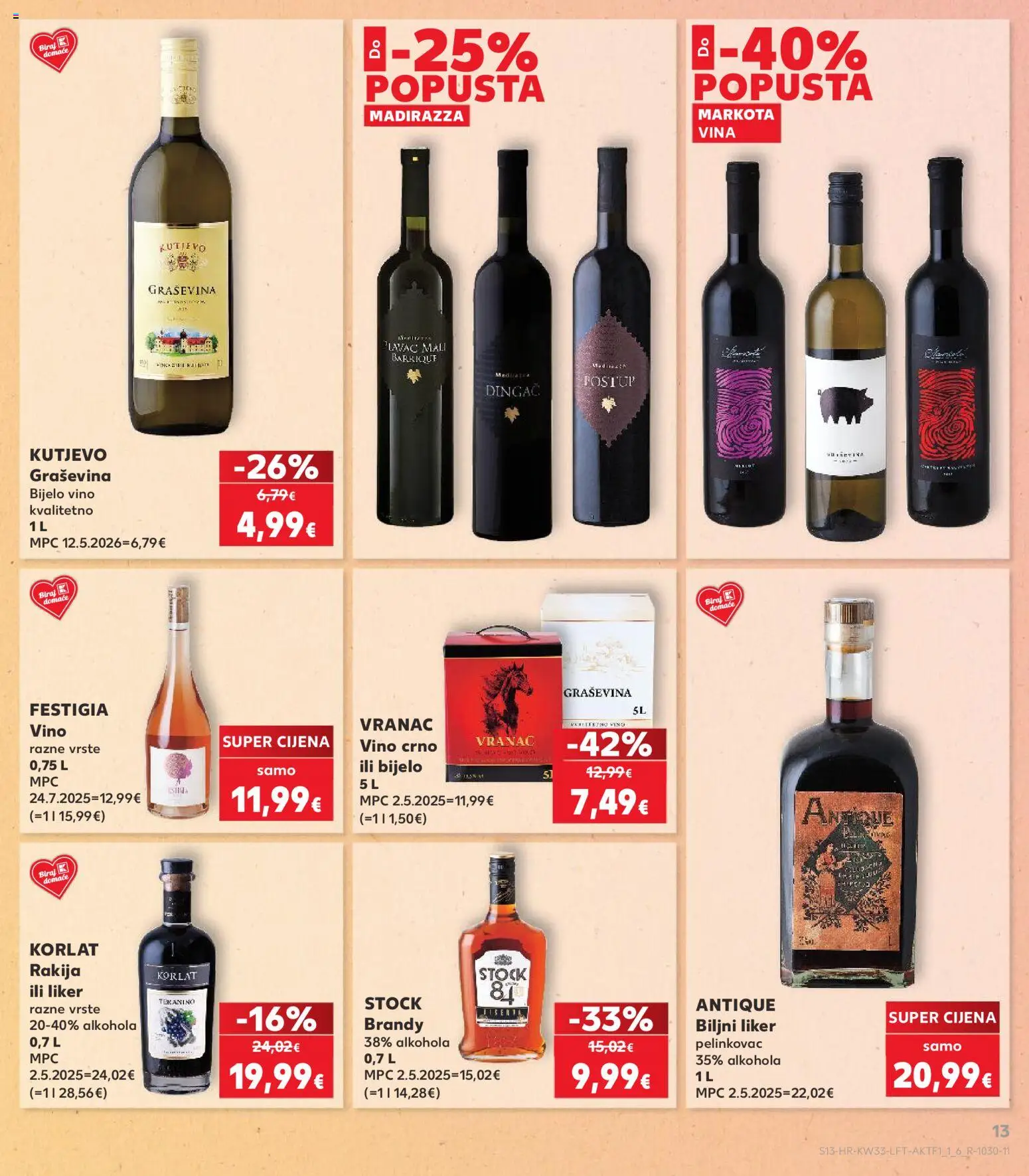 Kaufland katalog | vrijedi od 12.08.2026 | Stranica: 13