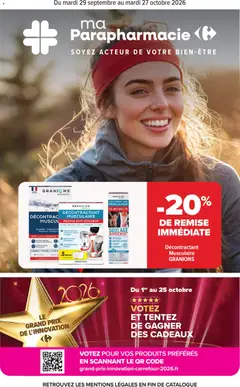 Carrefour - Prévisualisation de Carrefour Ma parapharmacie valide à partir de 29/09/2026
