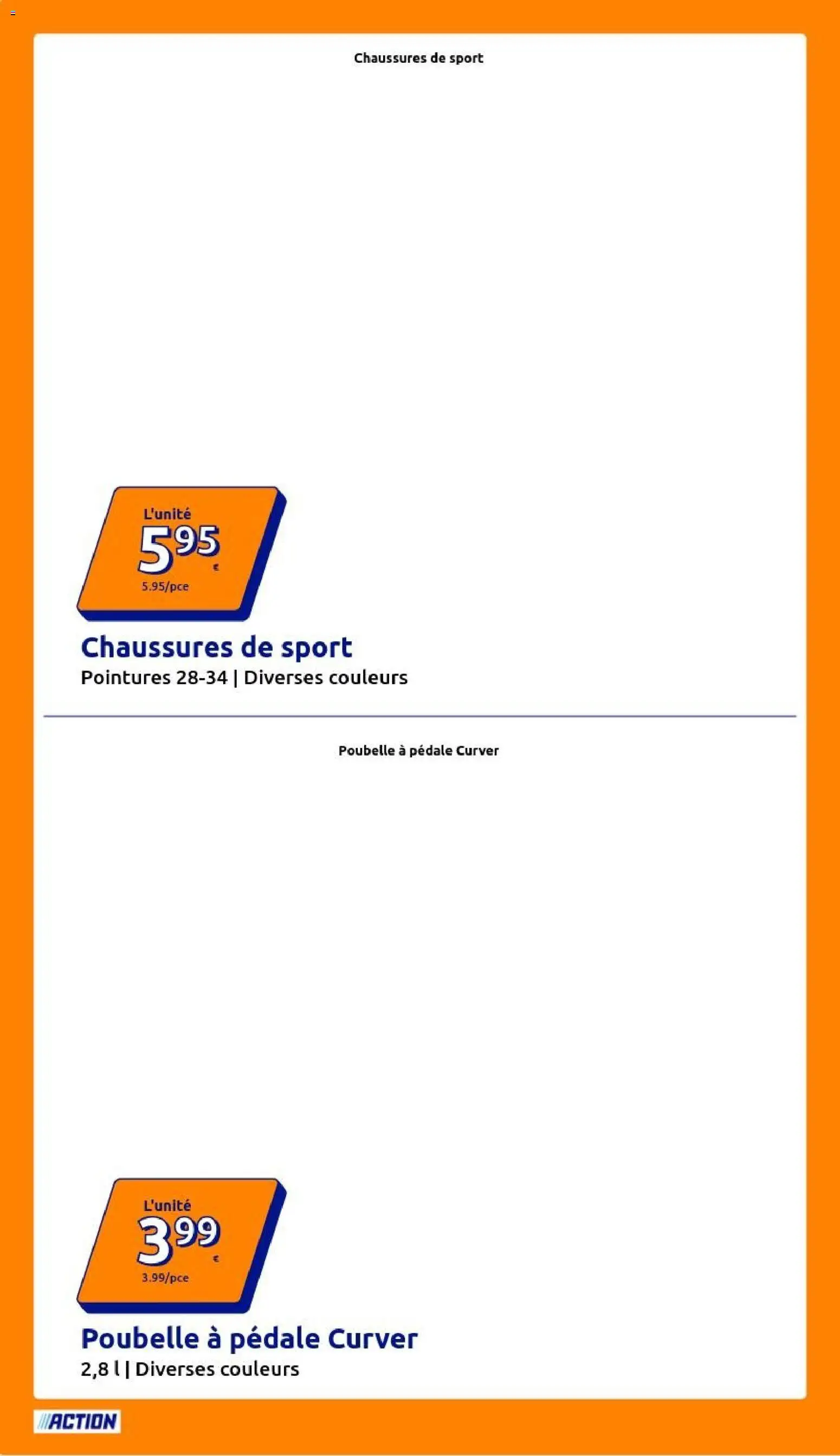 {H1} | Page: 18 | Produits: Poubelle, Poubelle a pedale, Chaussures, Chaussures de sport