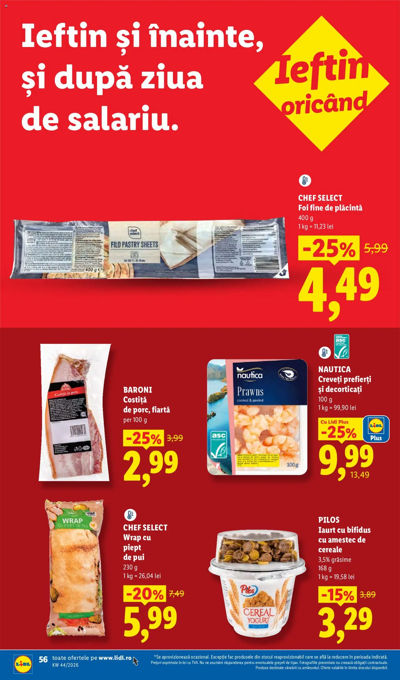 Noul catalog Lidl – valabil de la 26.10.2026 | Pagină: 56