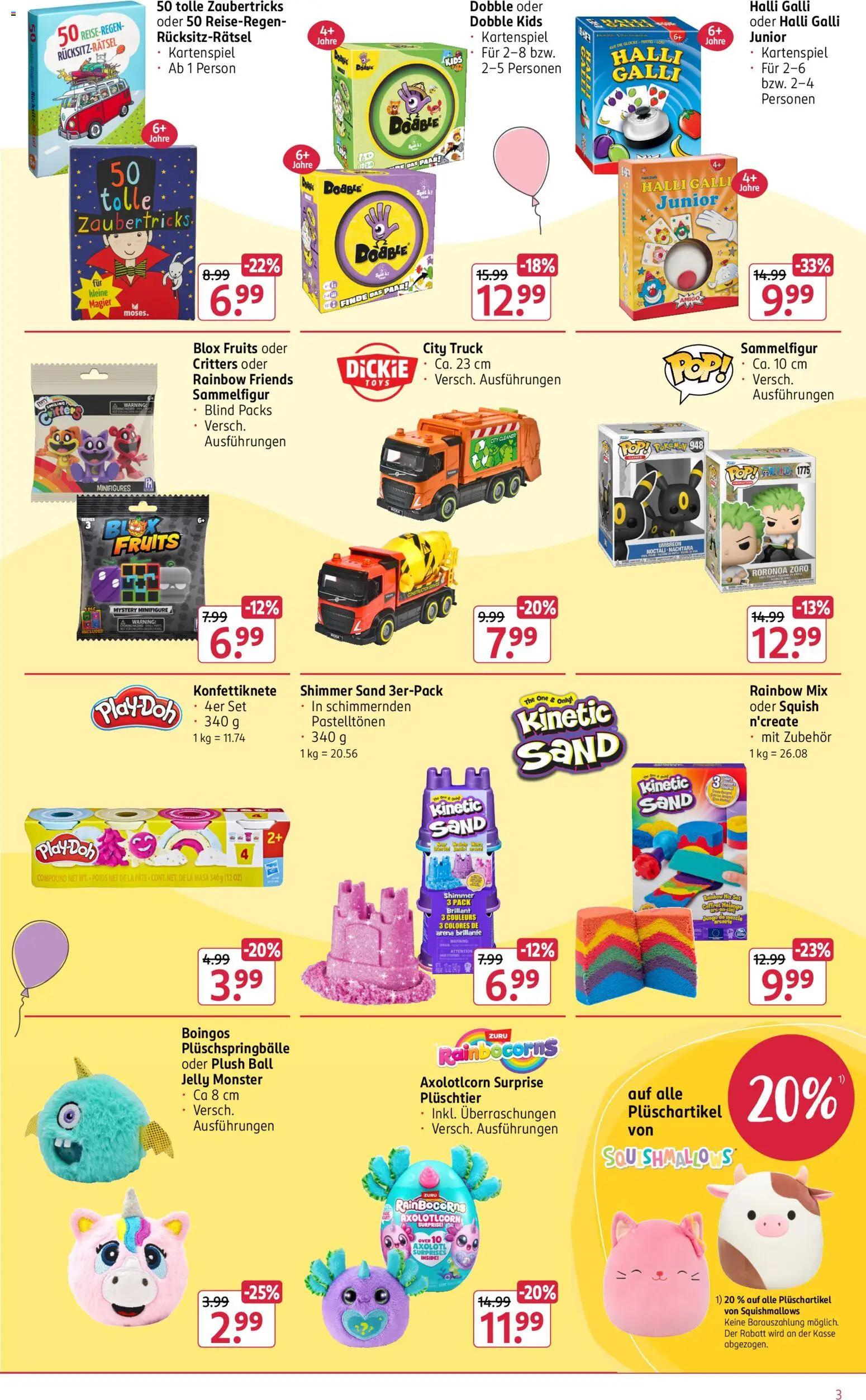 Rossmann Spiel & Spaß Angebote – gültig ab 18.05.2026 | Seite: 3 | Produkte: Monster
