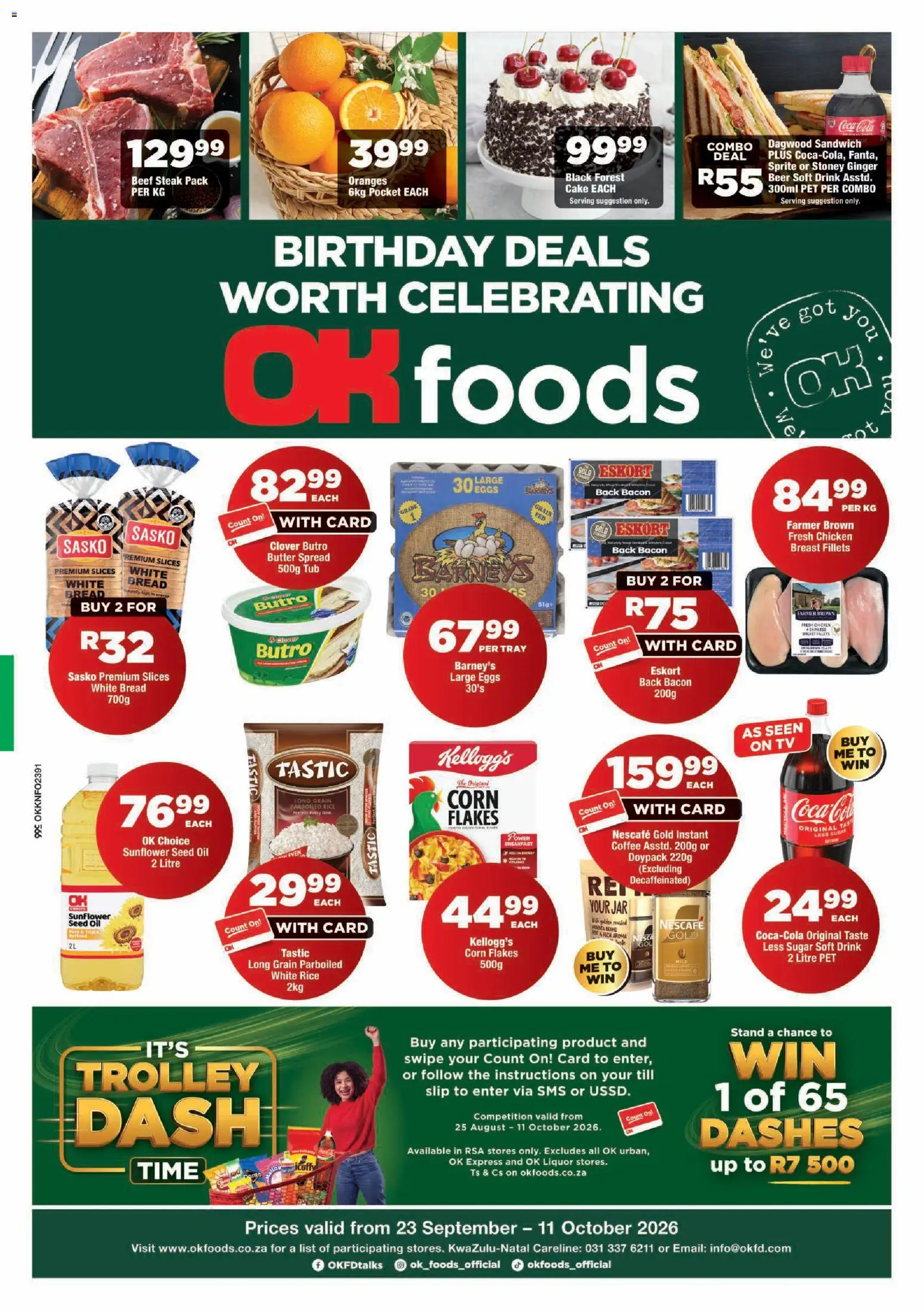 New OK Foods catalogue – valid from 23/09/2026 | Page: 1