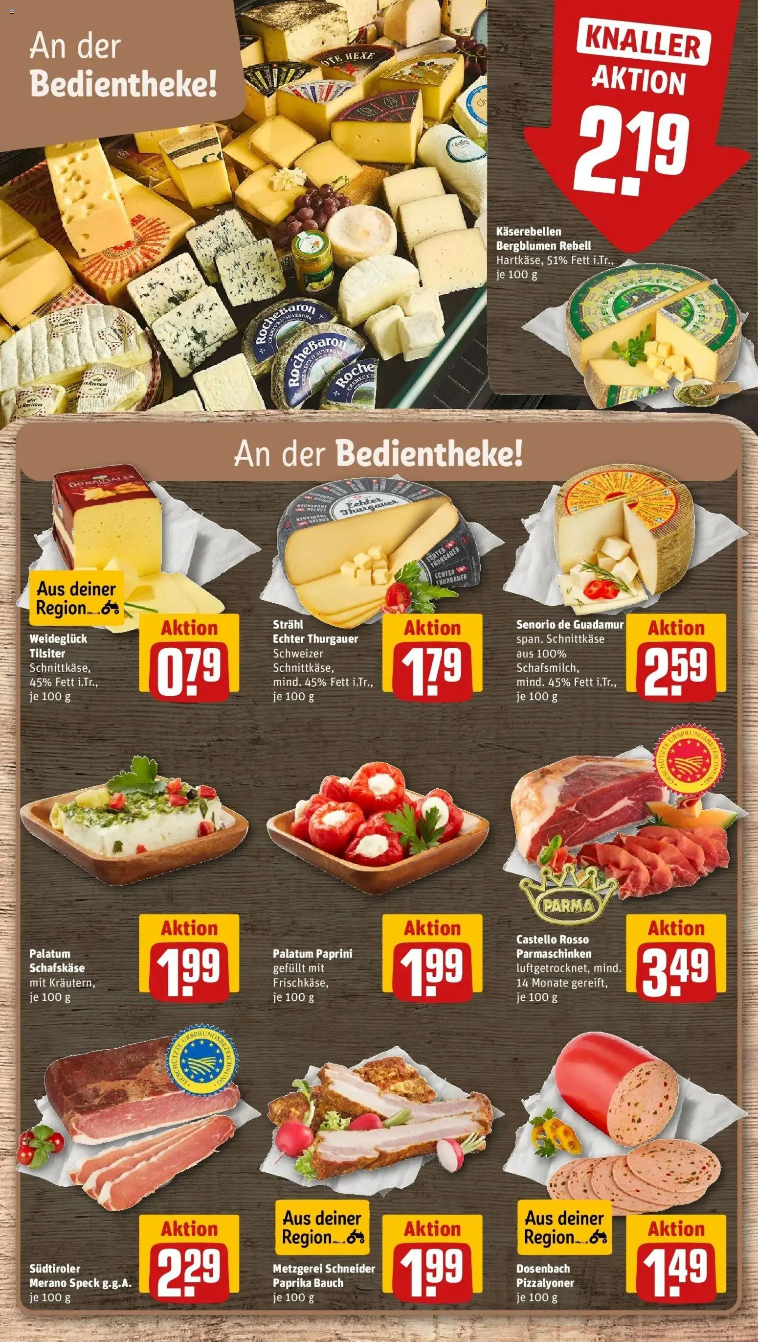 REWE Prospekt ab 14.09.2026 zum Blättern » Angebote | Seite: 8 | Produkte: Paprika, Schafskase
