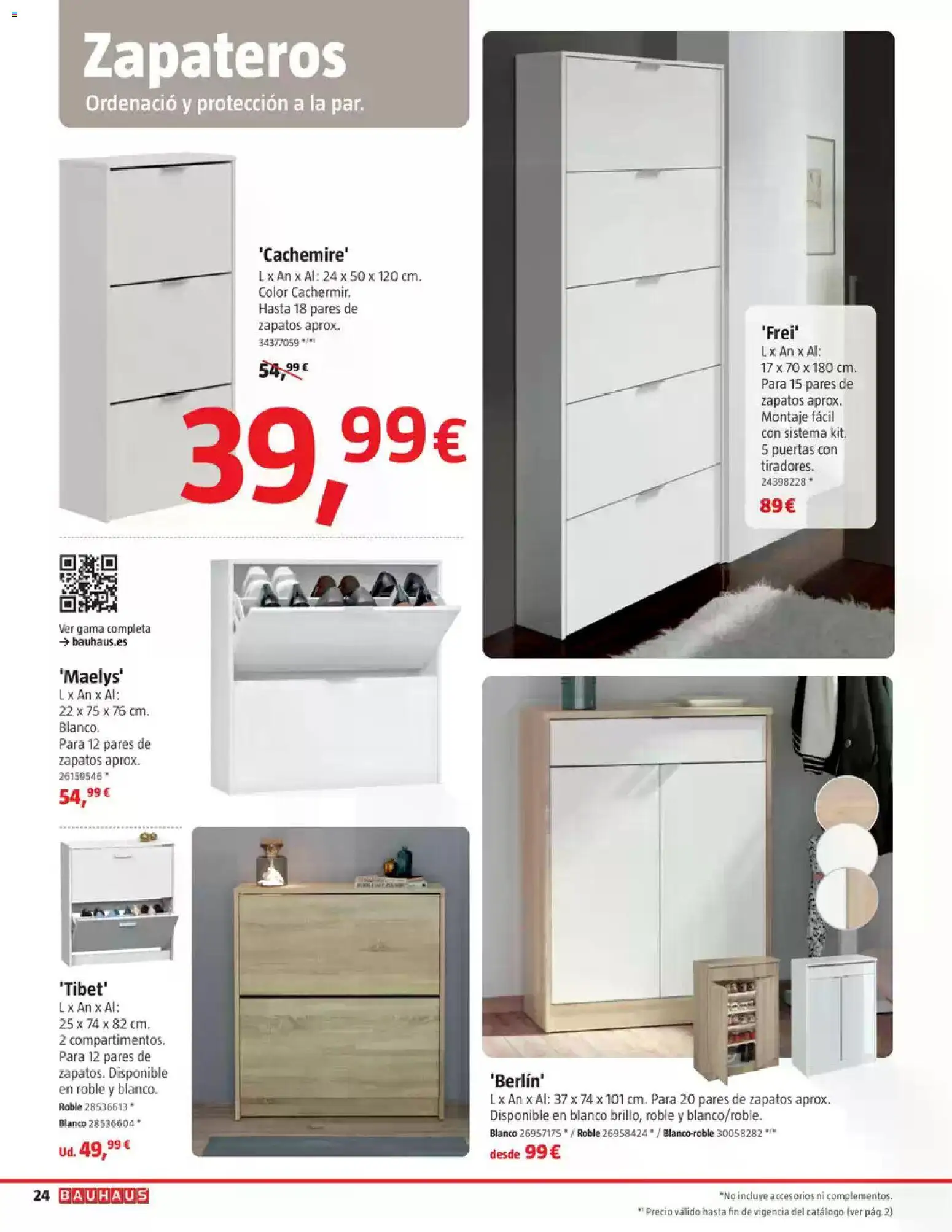 Bauhaus Ordenación │ válido desde el 18/08/2026 | Página: 24 | Productos: Puertas