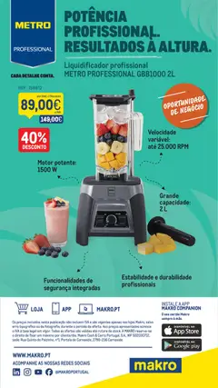Pré-visualização Makro folheto válido de 22/09/2026 | Página: 20