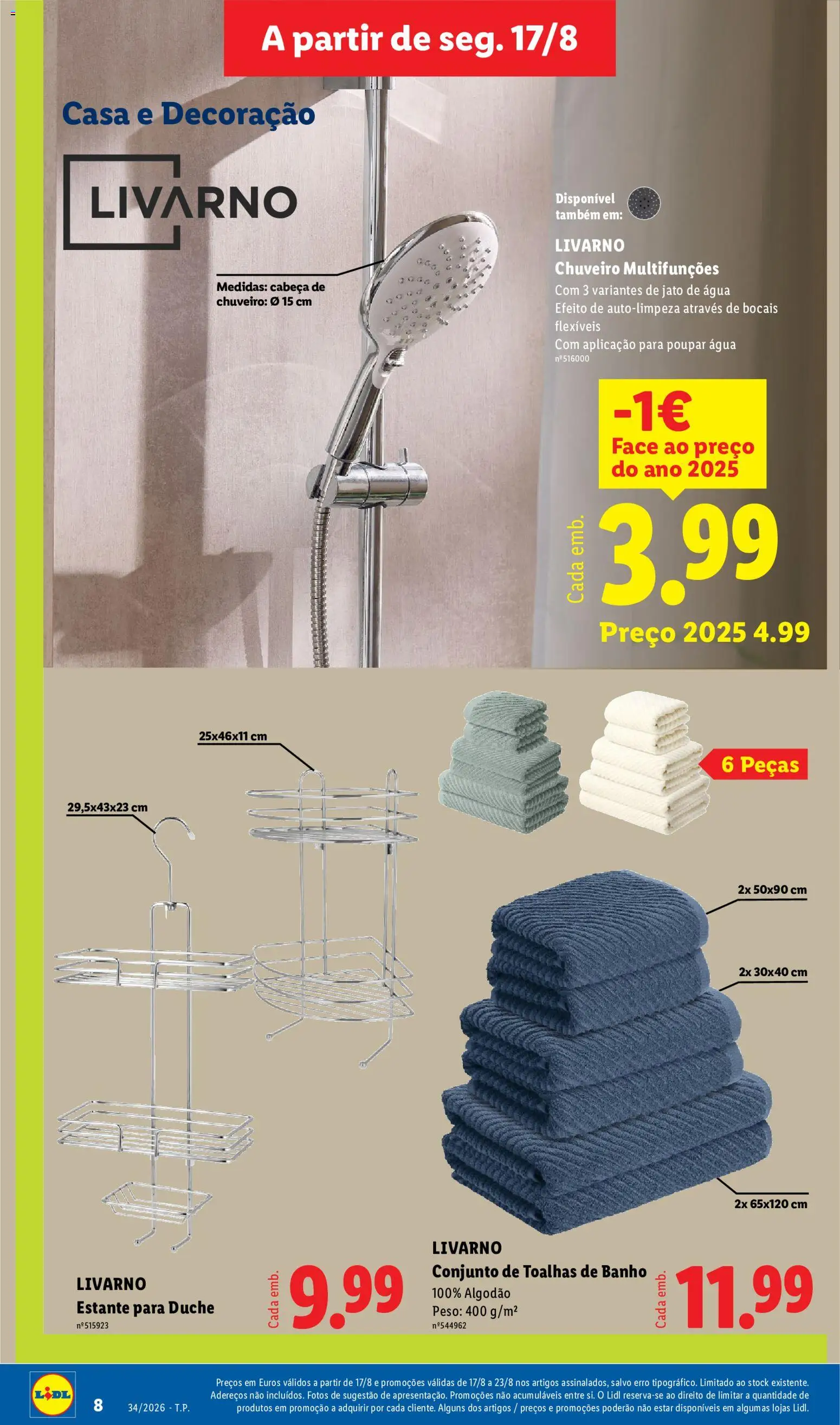 Lidl Novidades │ válido de 17/08/2026 | Página: 8