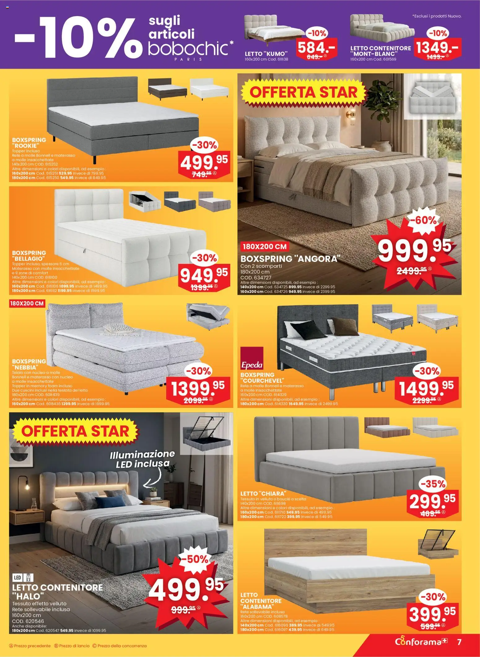 Conforama aktionen IT – gültig ab 24.06.2026 | Seite: 7 | Produkte: Topper