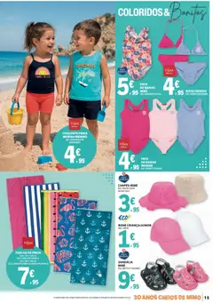 Pré-visualização E.Leclerc Folheto Moda Primavera Verão válido de 12.05.2026 | Página: 15 | Produtos: Chapéu, Boné, Banho, Fato