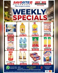 Saverite specials catalogue – valid from 03/08/2026