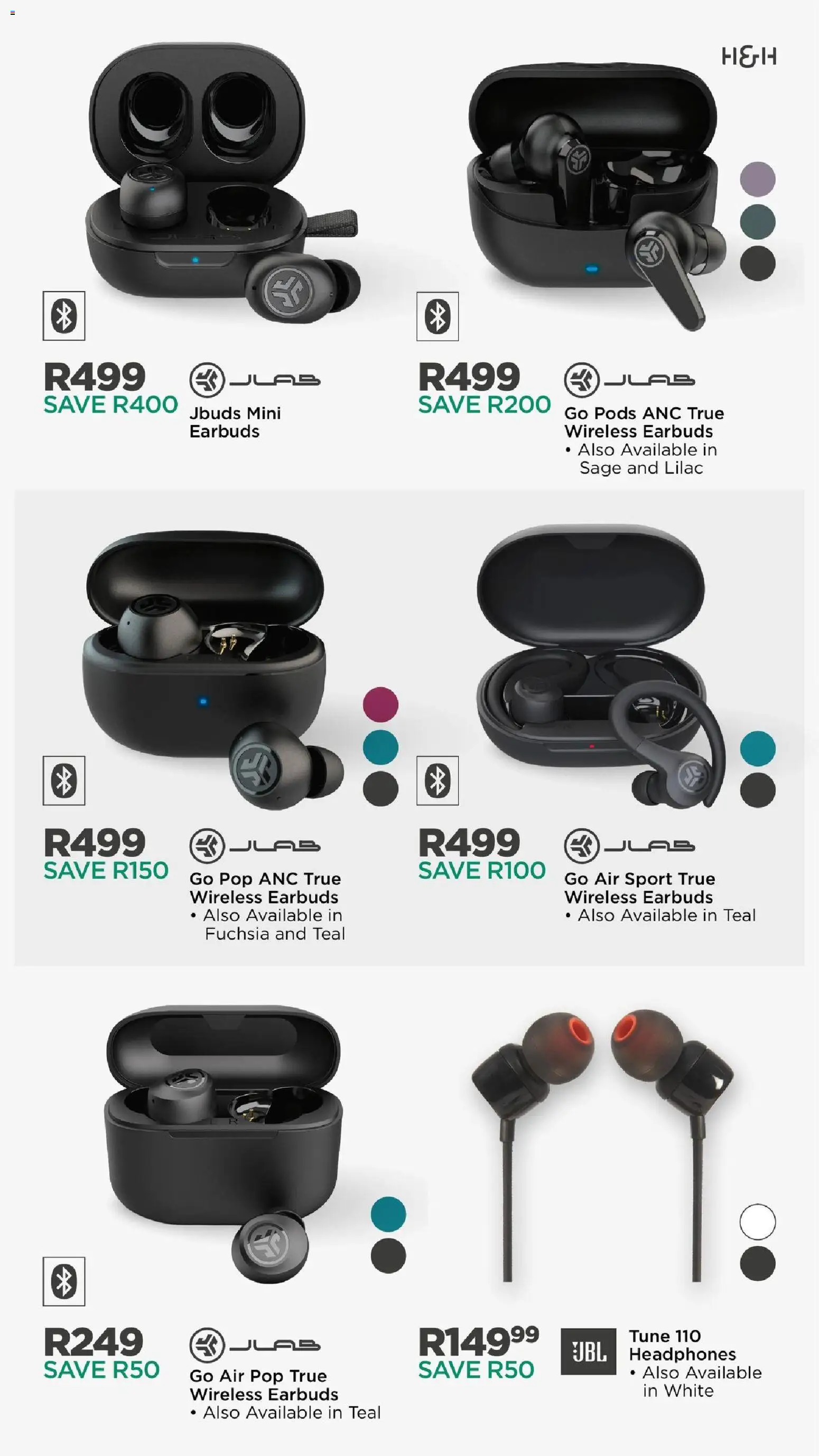 New House and Home catalogue – valid from 21/09/2026 | Page: 46 | Products: Earbuds, Headphones