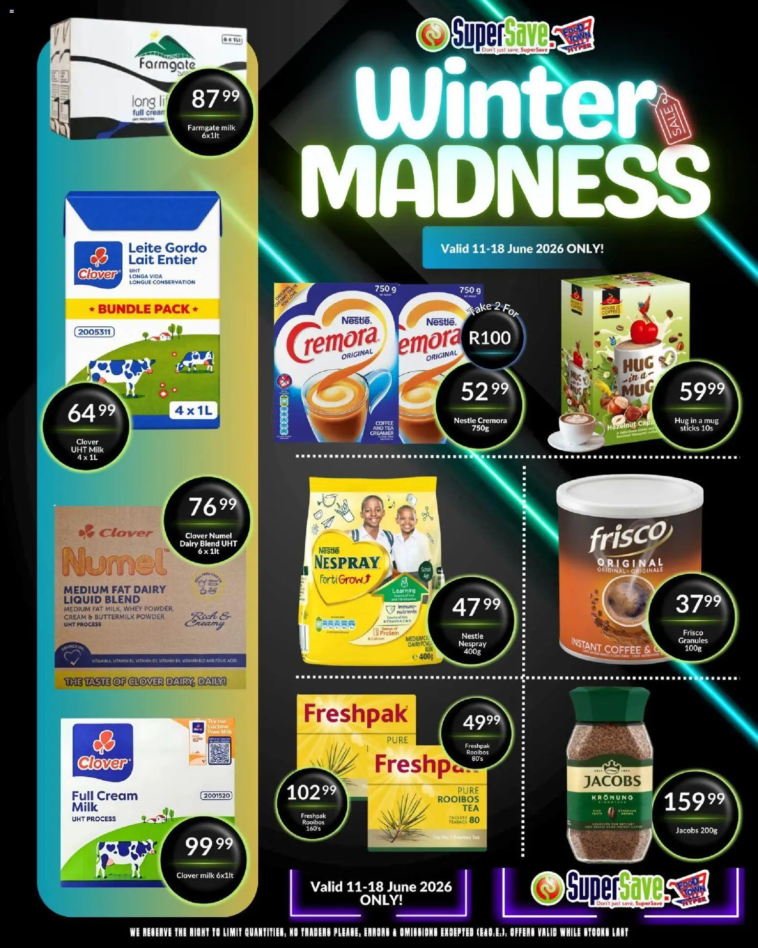New Super Save catalogue – valid from 11.06.2026 | Page: 34 | Products: BB cream, Powder, Tea, Dairy blend