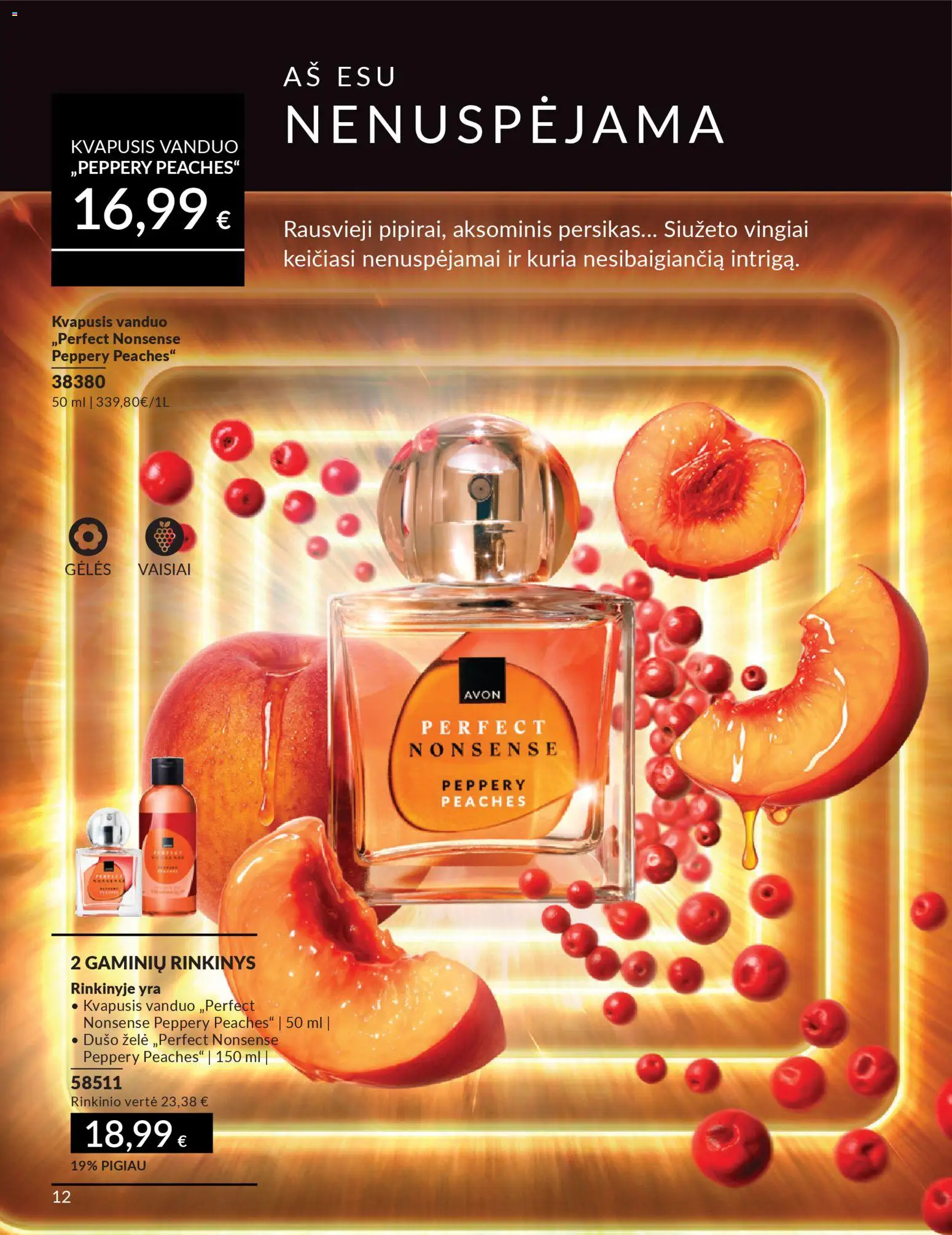 AVON akcijos nuo 2026.03.01 | Puslapis: 12 | Prekių: Kvapusis vanduo, Vanduo, Dušo želė