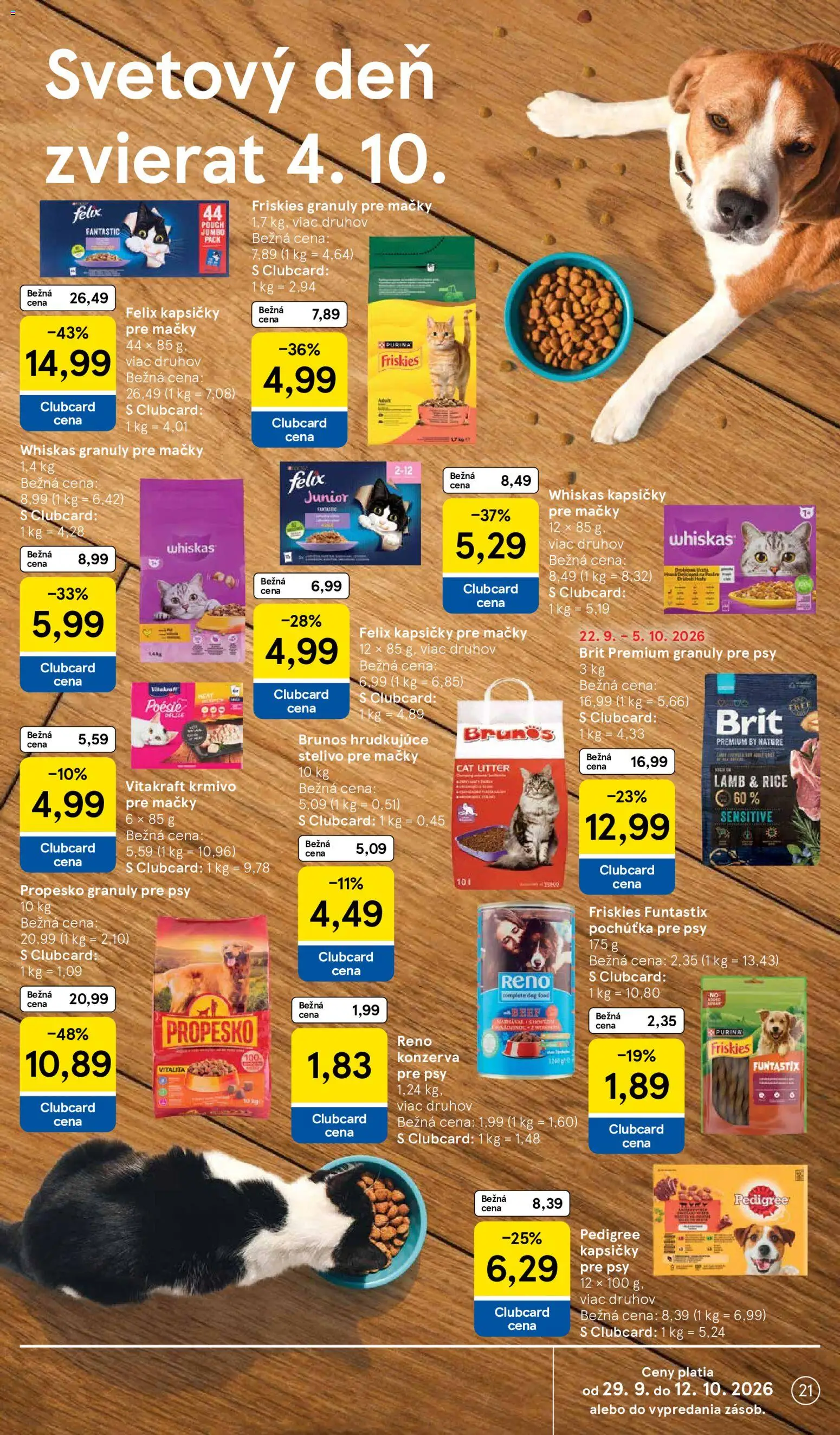 Nové Tesco akcie – leták je platný od 30.09.2026 | Strana: 21