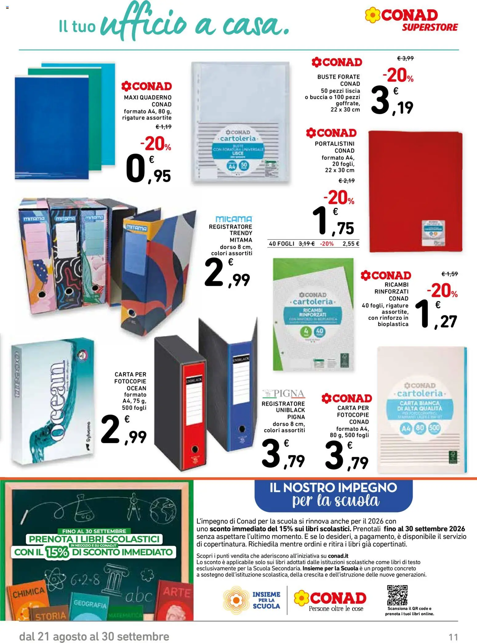Volantino Conad del 21/08/2026 | Pagina: 11