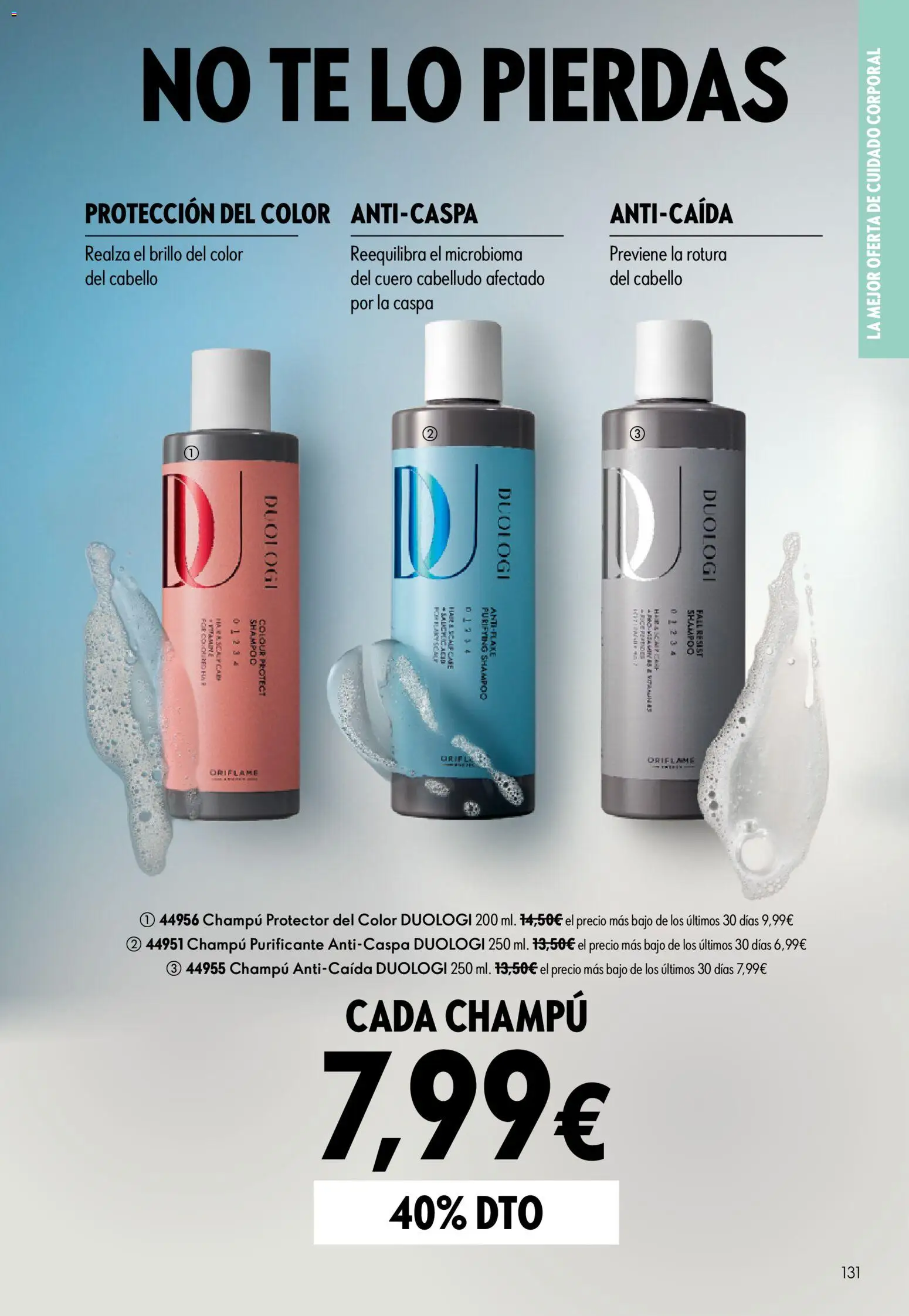Oriflame - Catálogo Campaña 9 │ válido desde el 24/06/2026 | Página: 131 | Productos: Champú, Café, Té