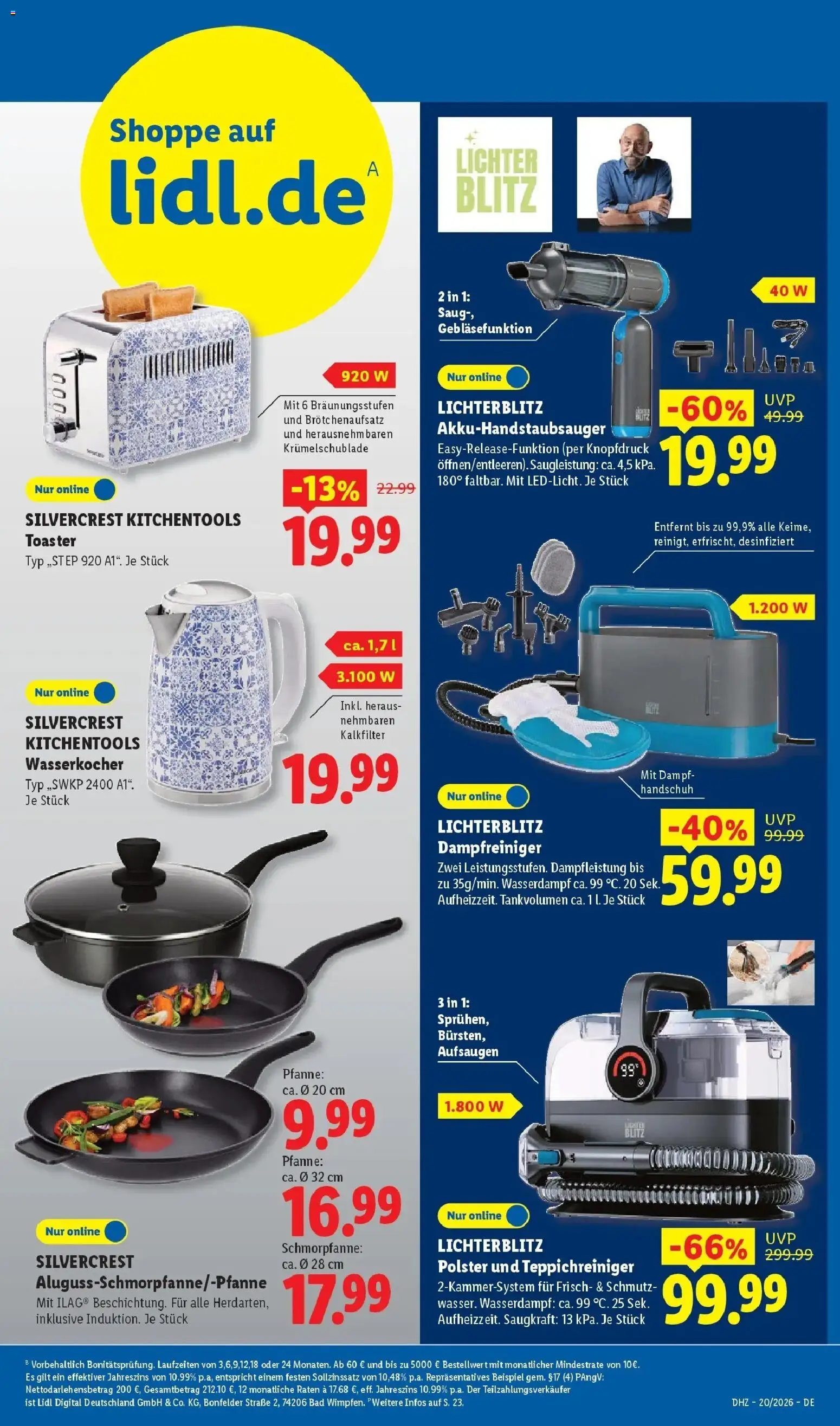 Lidl Prospekt Zülpich – gültig ab 11.05.2026 | Seite: 47 | Produkte: Wasserkocher, Toaster, Bad