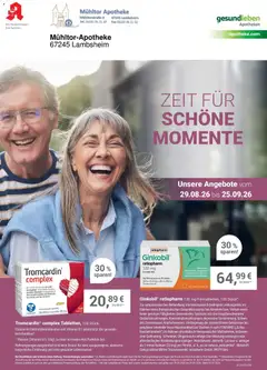 Angebote - Ihre Apotheke vor Ort: Jetzt alle Angebote auch online entdecken! ab 29.08.2026 gültig