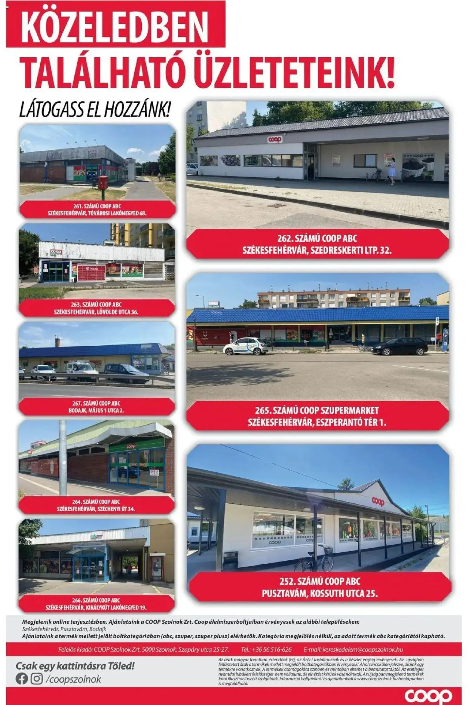 COOP Szolnok akciós ujság - amely érvényes a következő dátumtól: 2026.08.17. | Oldal: 7