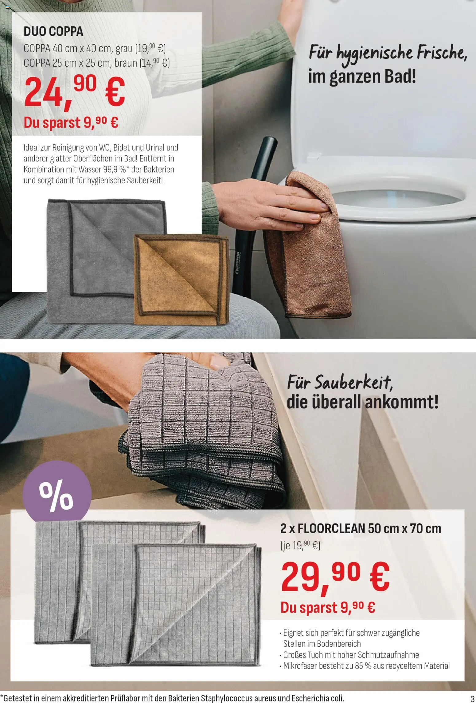 Angebote ProWIN Juni / Juli 2026 – gültig ab 01.06.2026 | Seite: 3 | Produkte: Bad, Wasser