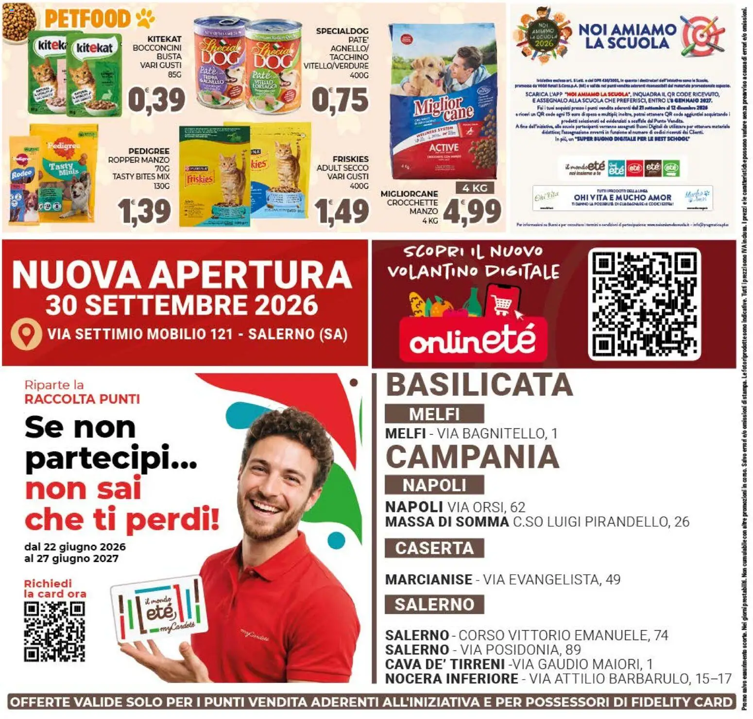 Volantino Eté del 02/10/2026 | Pagina: 24 | Prodotti: Paté, Tacchino, Crocchette, Scaffale