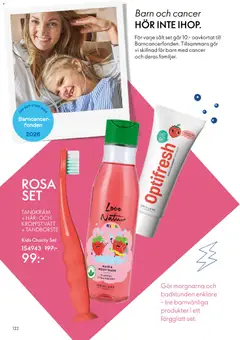 Oriflame erbjudanden 06/26 - Förhandsvisning av reklamblad från butik Oriflame aktuell från 22.04.2026 | Sida: 122 | Produkter: Salt, Tandkräm, Tandborste, Set