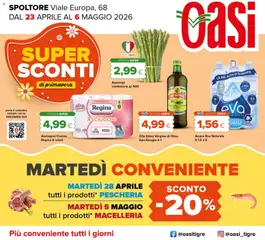 Anteprima del volantino Oasi volantino Spoltore valido a partire dal 23.04.2026