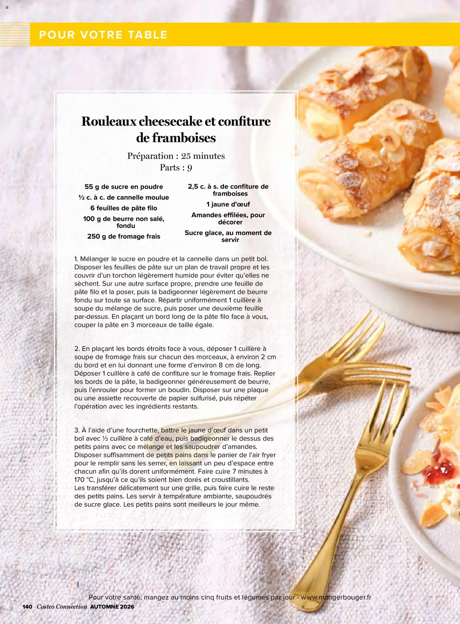 {H1} | Page: 140 | Produits: Ingrédients, Framboises, Beurre, Café