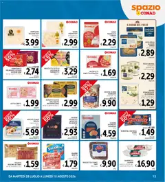 Anteprima del volantino Spazio Conad volantino valido a partire dal 28/07/2026 | Pagina: 13