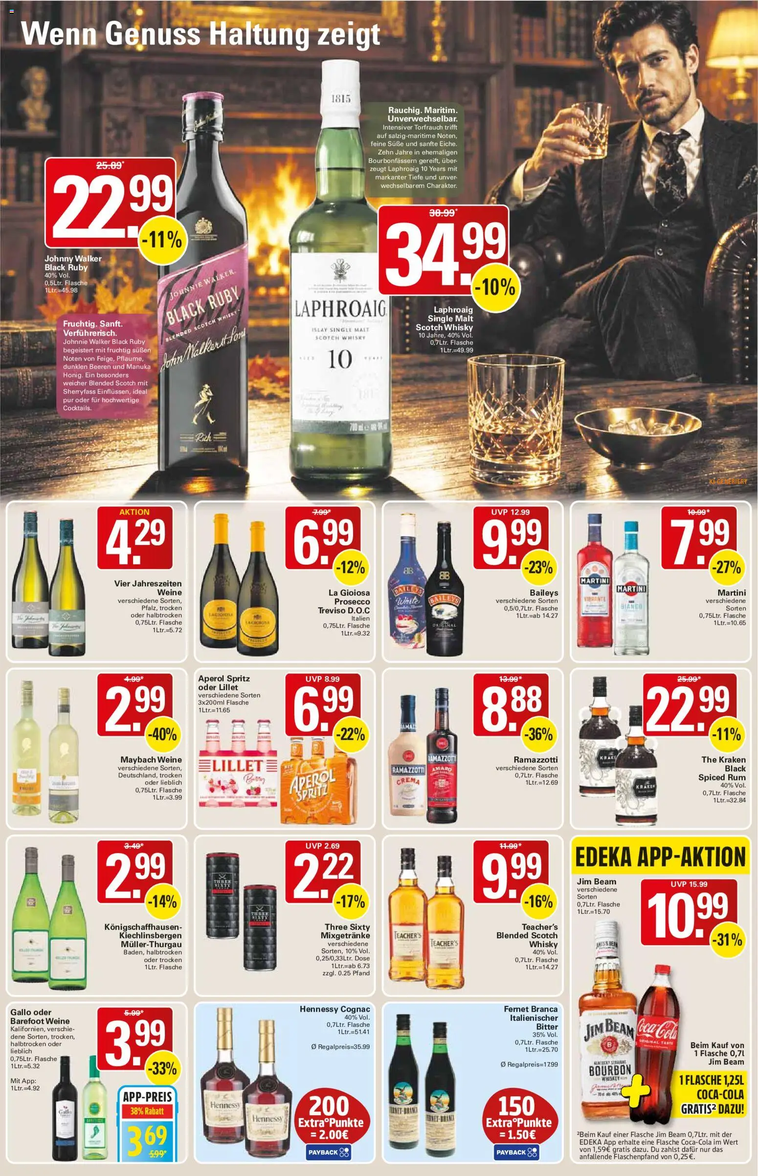 WEZ Prospekt – gültig ab 28.09.2026 | Seite: 15 | Produkte: Martini, Coca cola, Rum, Hennessy