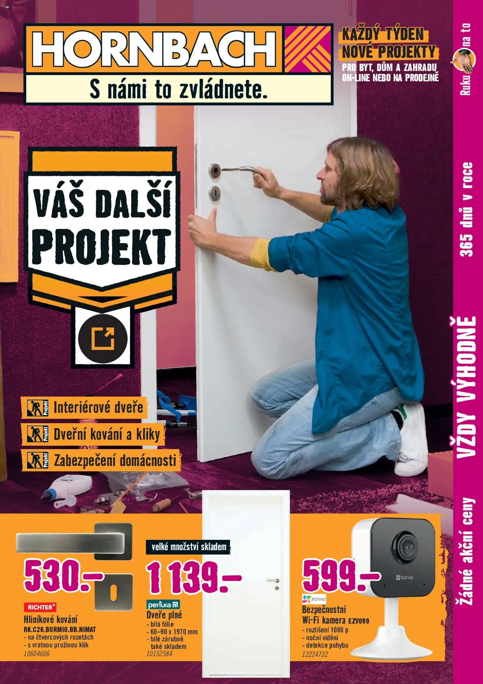 HORNBACH leták - Dveře od 05.08.2026 | Strana: 1