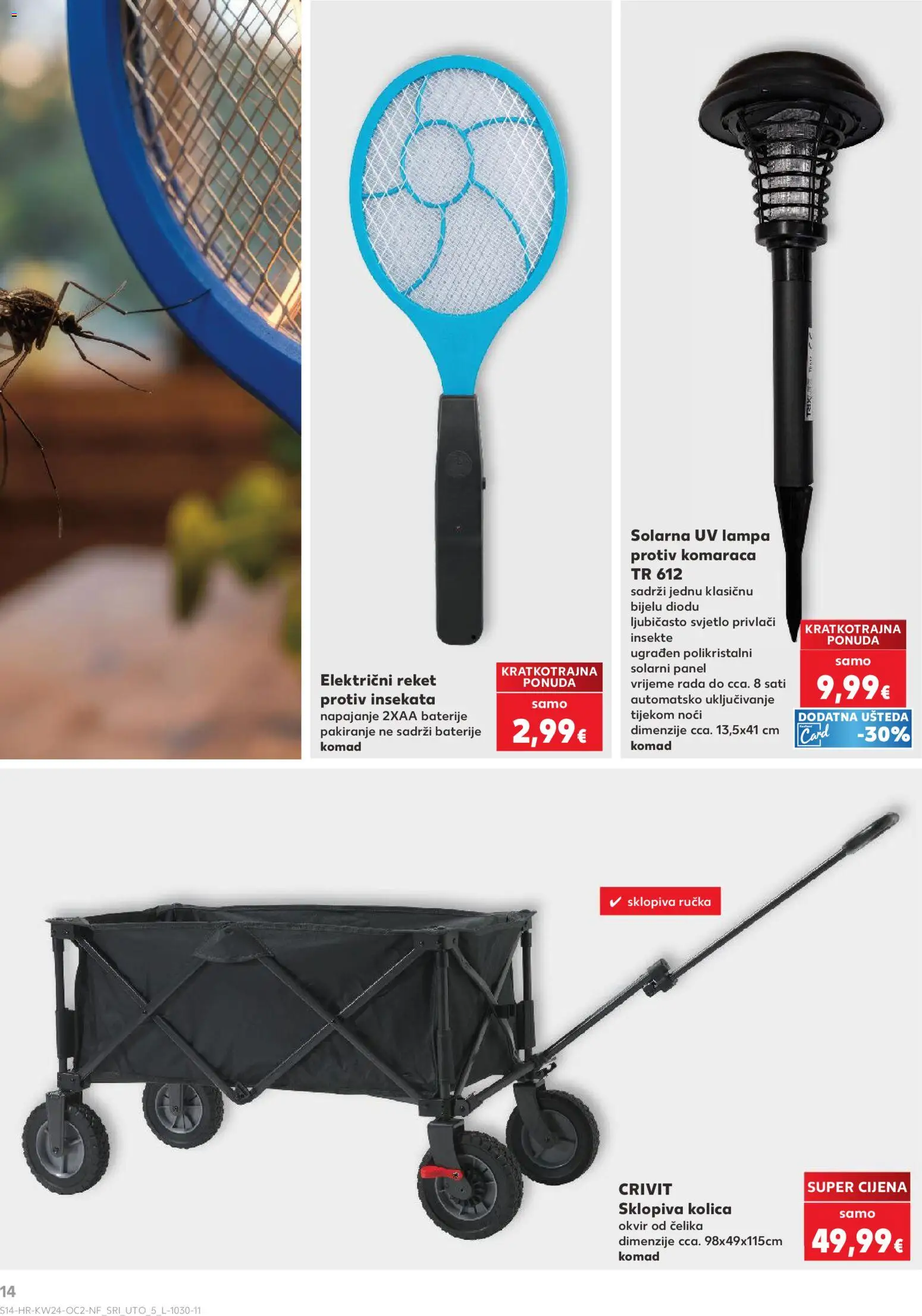 Kaufland HR akciós ujság - amely érvényes a következő dátumtól: 10.06.2026 | Oldal: 14 | Termékek: Lámpa