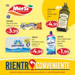 Anteprima del volantino MerSi Supermercati volantino valido a partire dal 26/08/2026