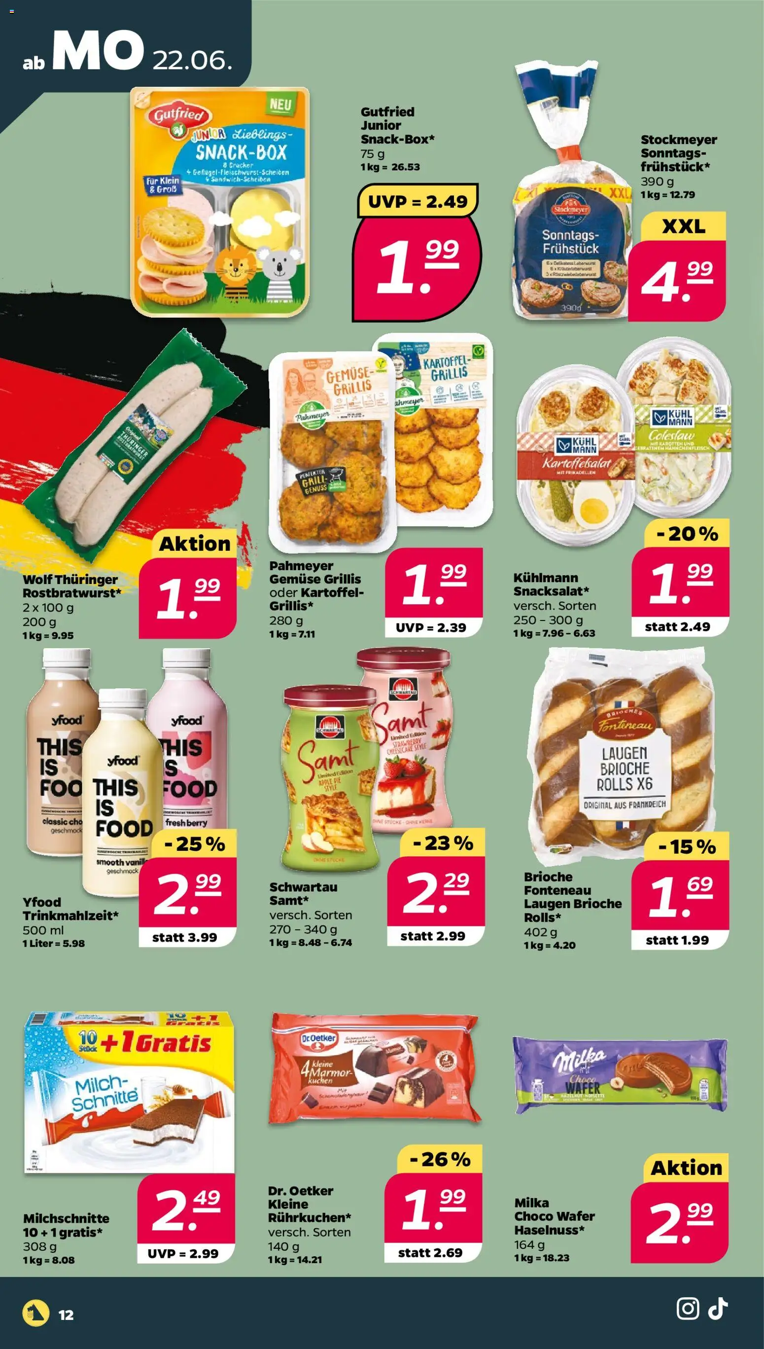 Netto Prospekt | 22.06.2026 | Wie erhält man einen begrenzten Rabatt? | Deutschland