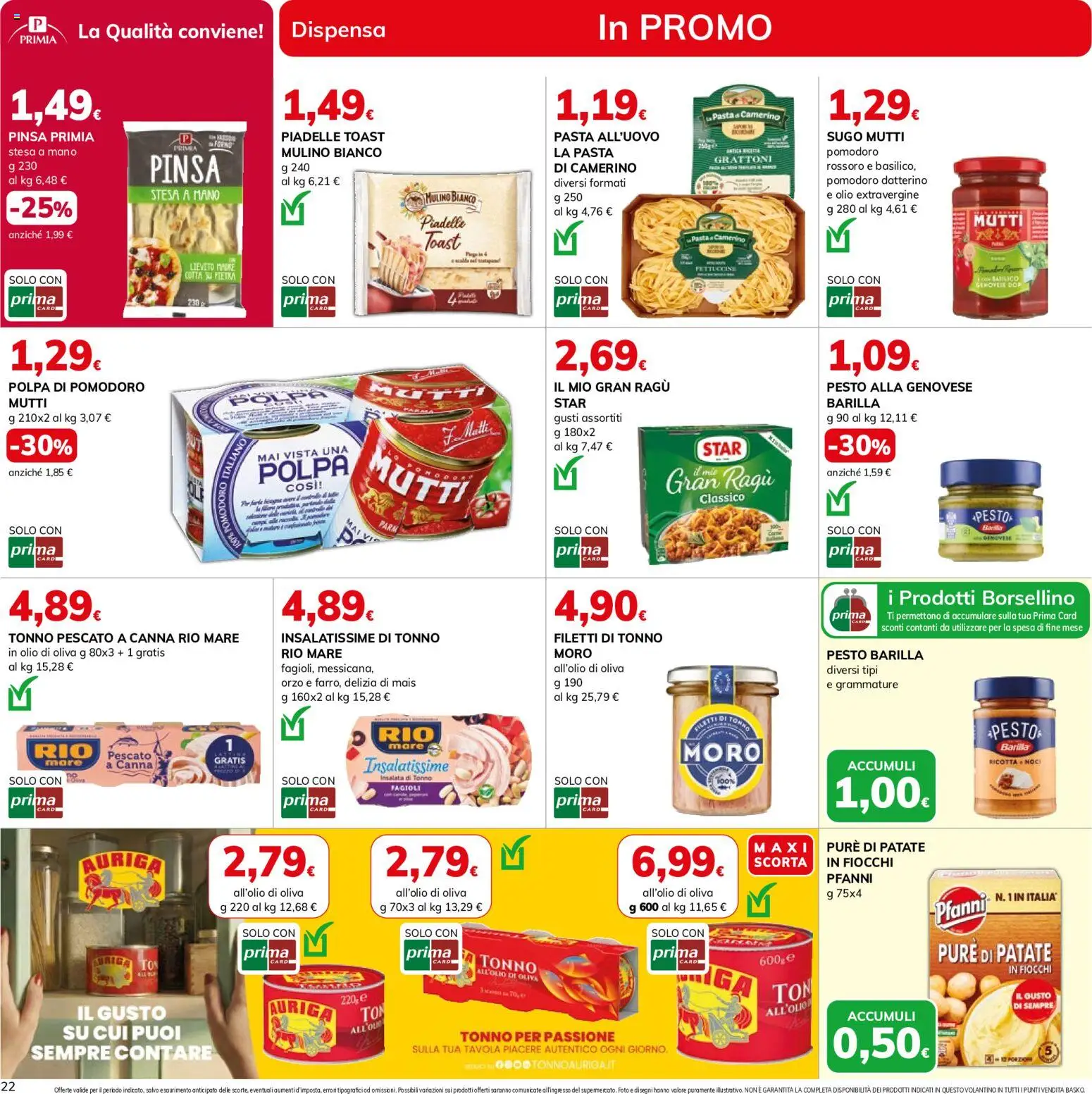Volantino Basko del 15/09/2026 | Pagina: 22 | Prodotti: Patate, Noci, Mutti, Olio di Oliva