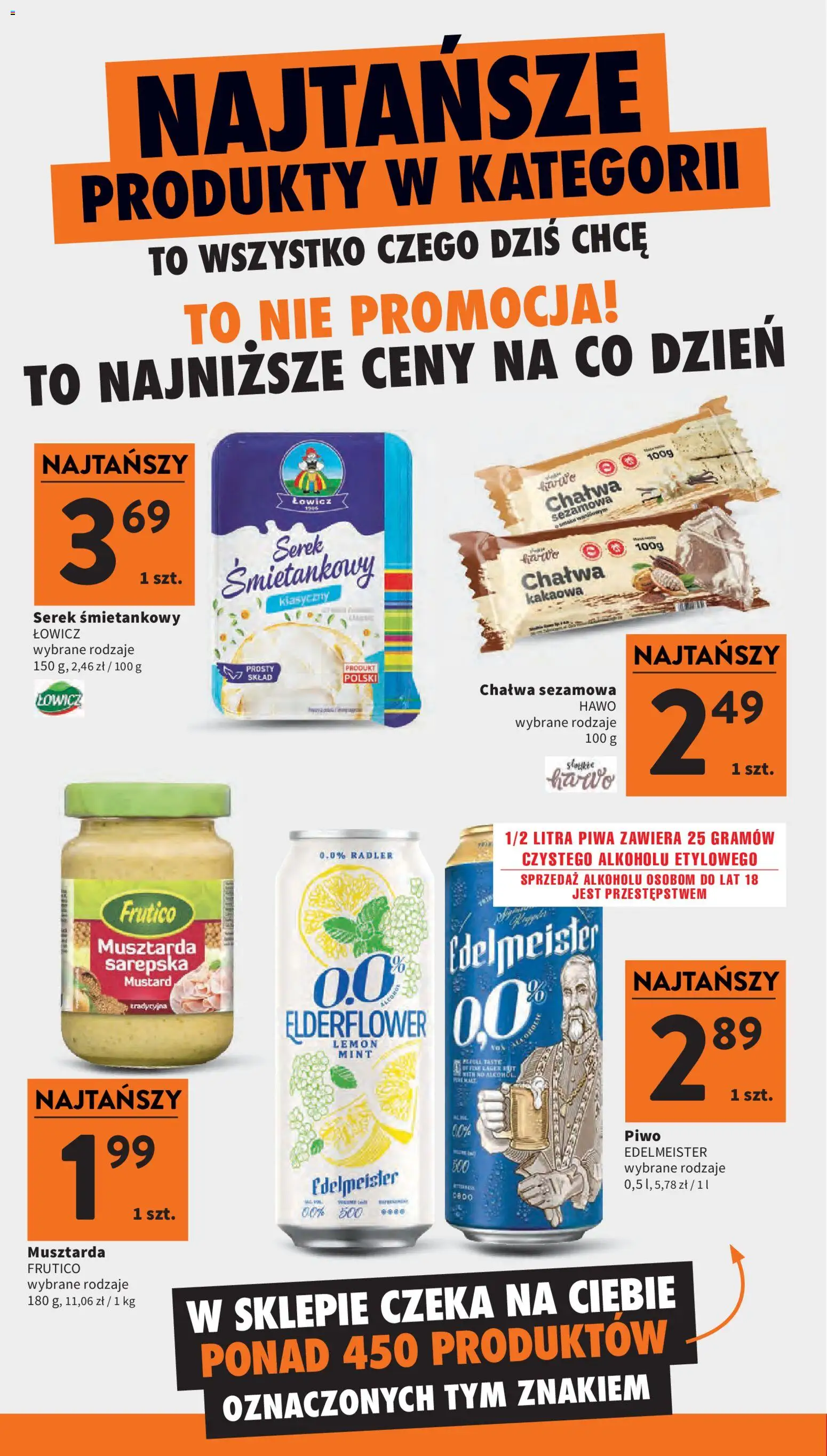 Intermarche gazetka od 28.05.2026 | Strona: 26 | Produkty: Serek, Musztarda, Piwo