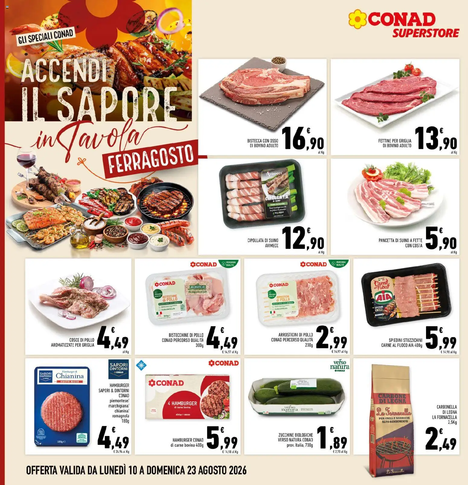 Volantino Conad del 10/08/2026 | Pagina: 12