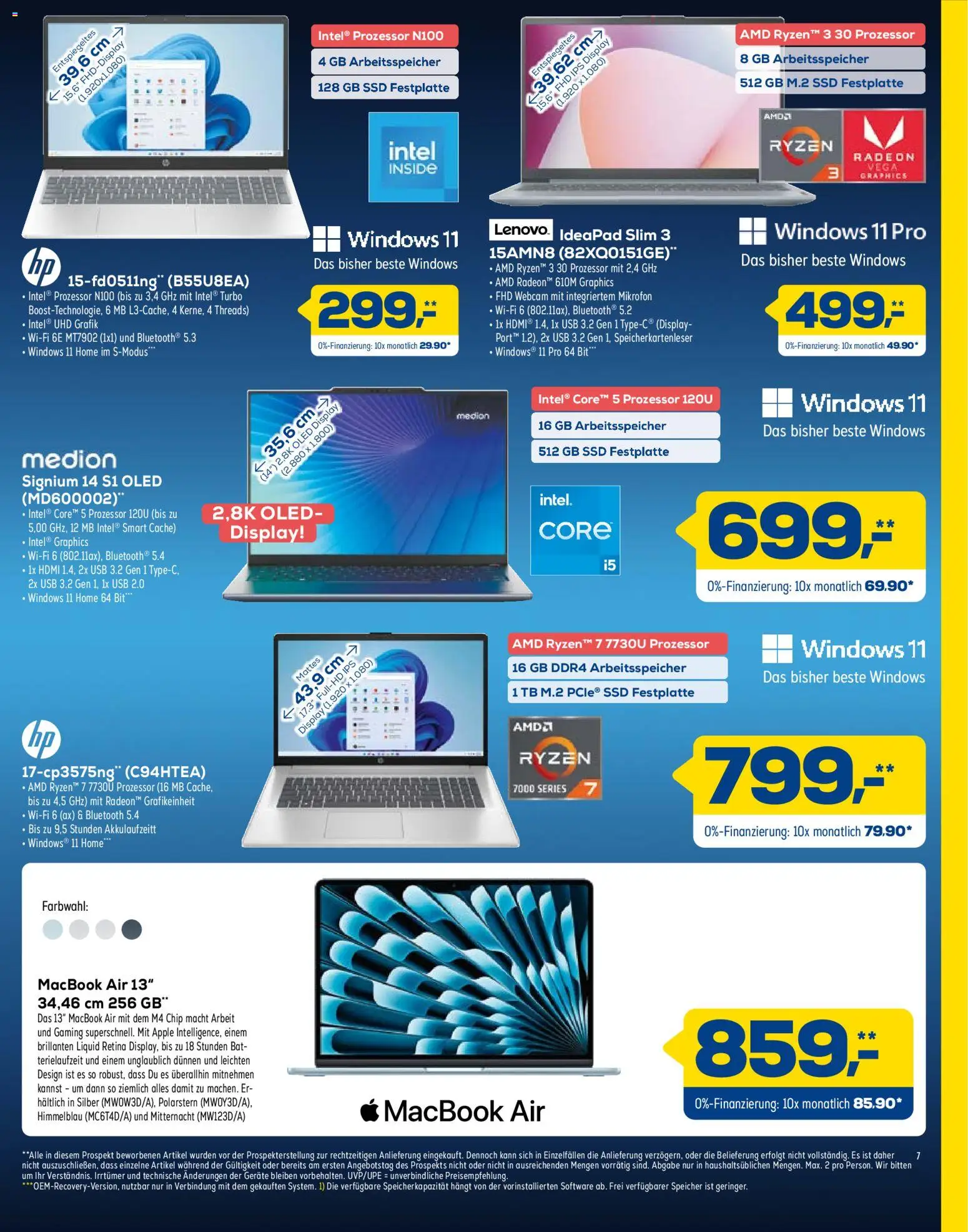 Euronics  Aktueller Prospekt – gültig ab 13.06.2026 | Seite: 7 | Produkte: Mikrofon, USB, Macbook, Apple
