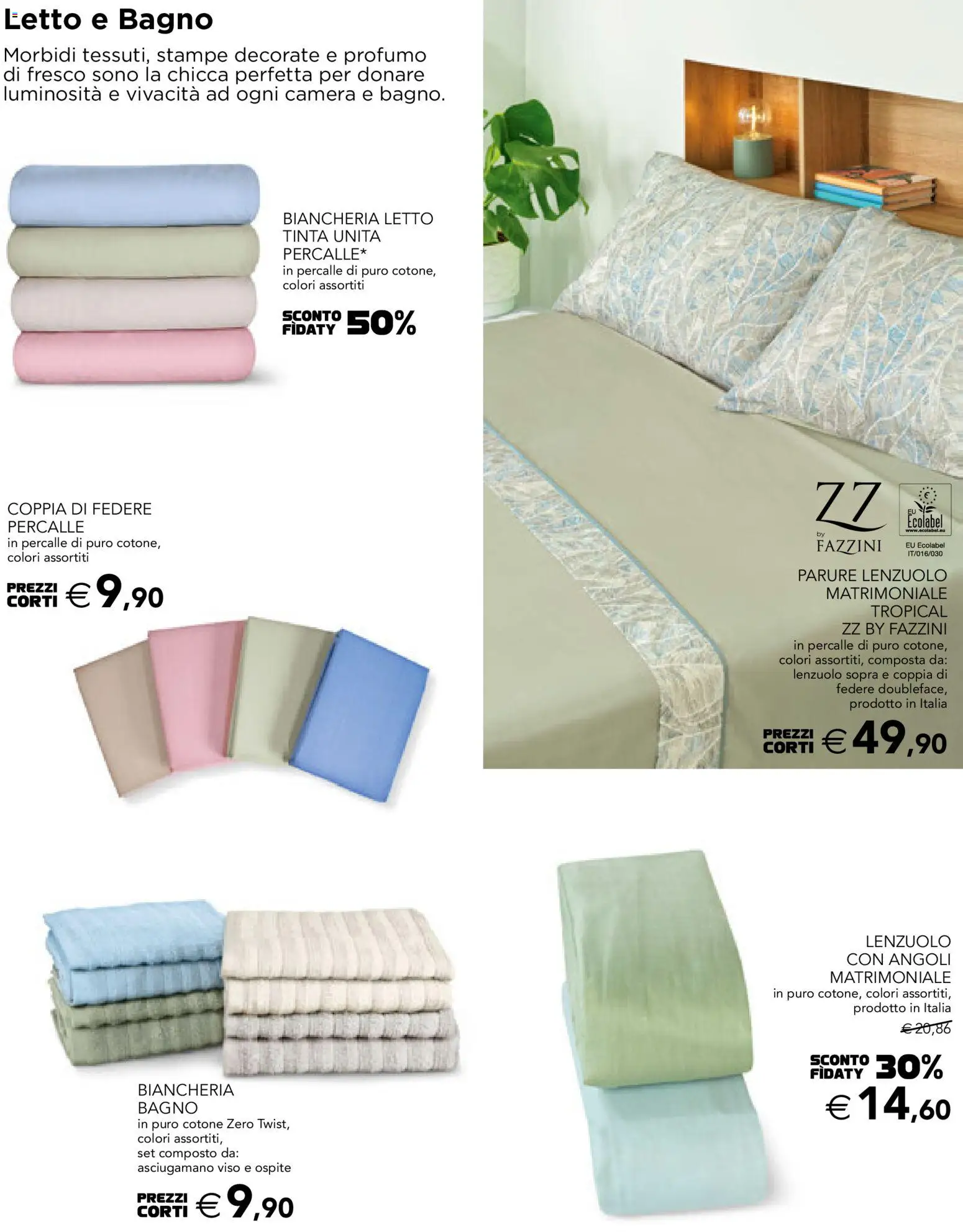 Volantino Esselunga S del 04.05.2026 | Pagina: 10 | Prodotti: Letto, Asciugamano, Bagno, Profumo