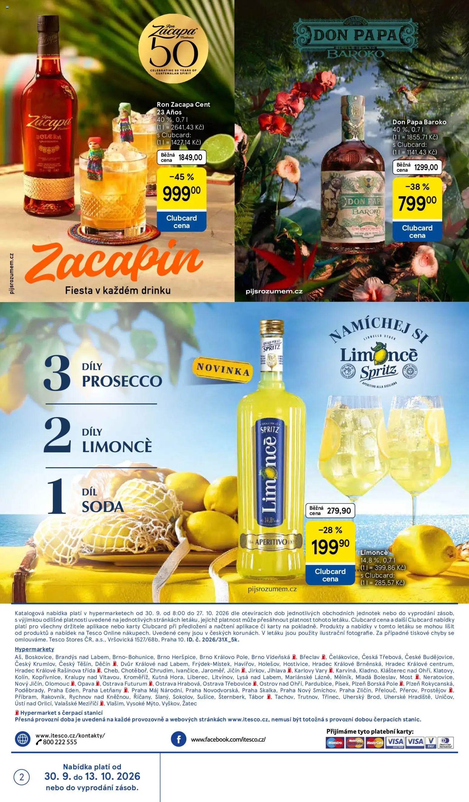 Tesco leták - Značky, které máte rádi od 30.09.2026 | Strana: 2