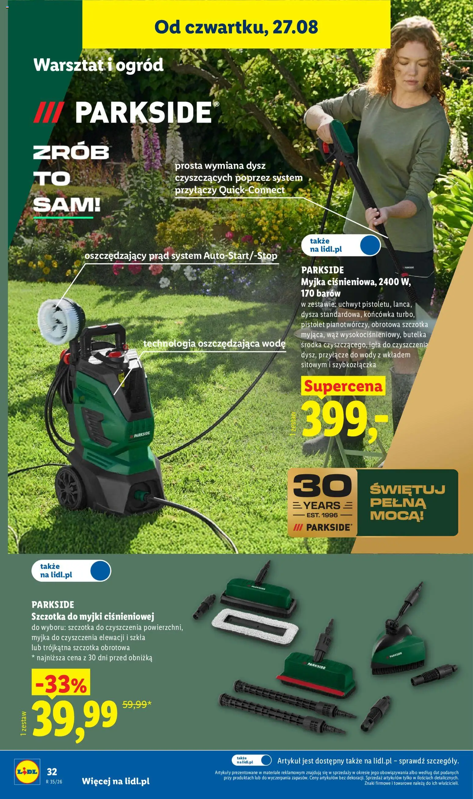 Lidl Polsko katalog od 24.08.2026 | Strana: 38 | Produkty: Parkside