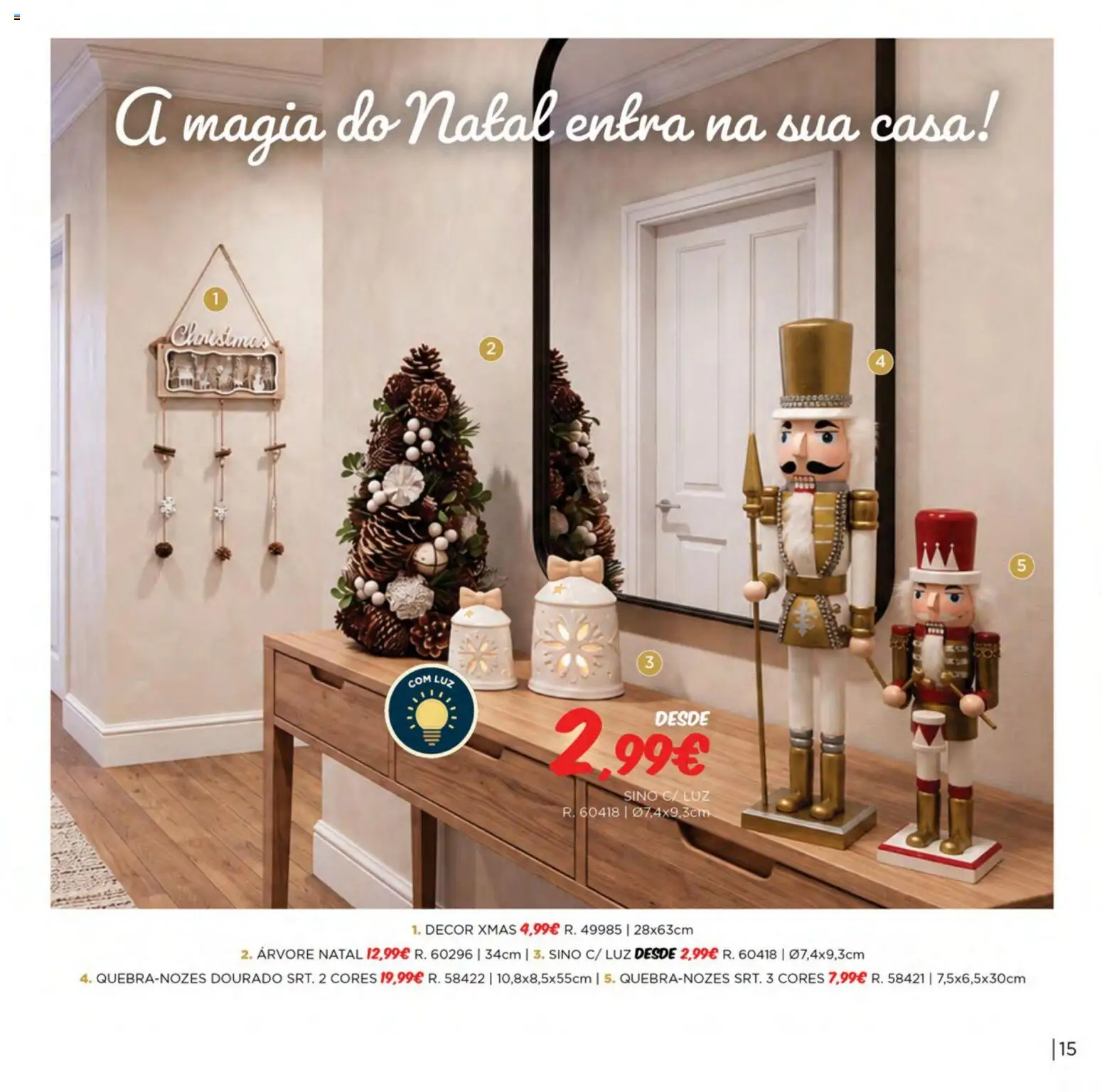 Espaço Casa Catálogo de Natal 2026 │ válido de 06/10/2026 | Página: 15