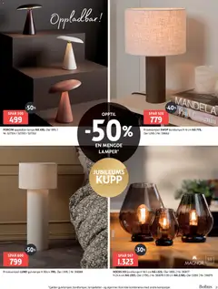 Forhåndsvisning av Bohus kundeavis gyldig fra 07/09/2026 | Side: 21 | Produkter: Lampe, Bordlampe