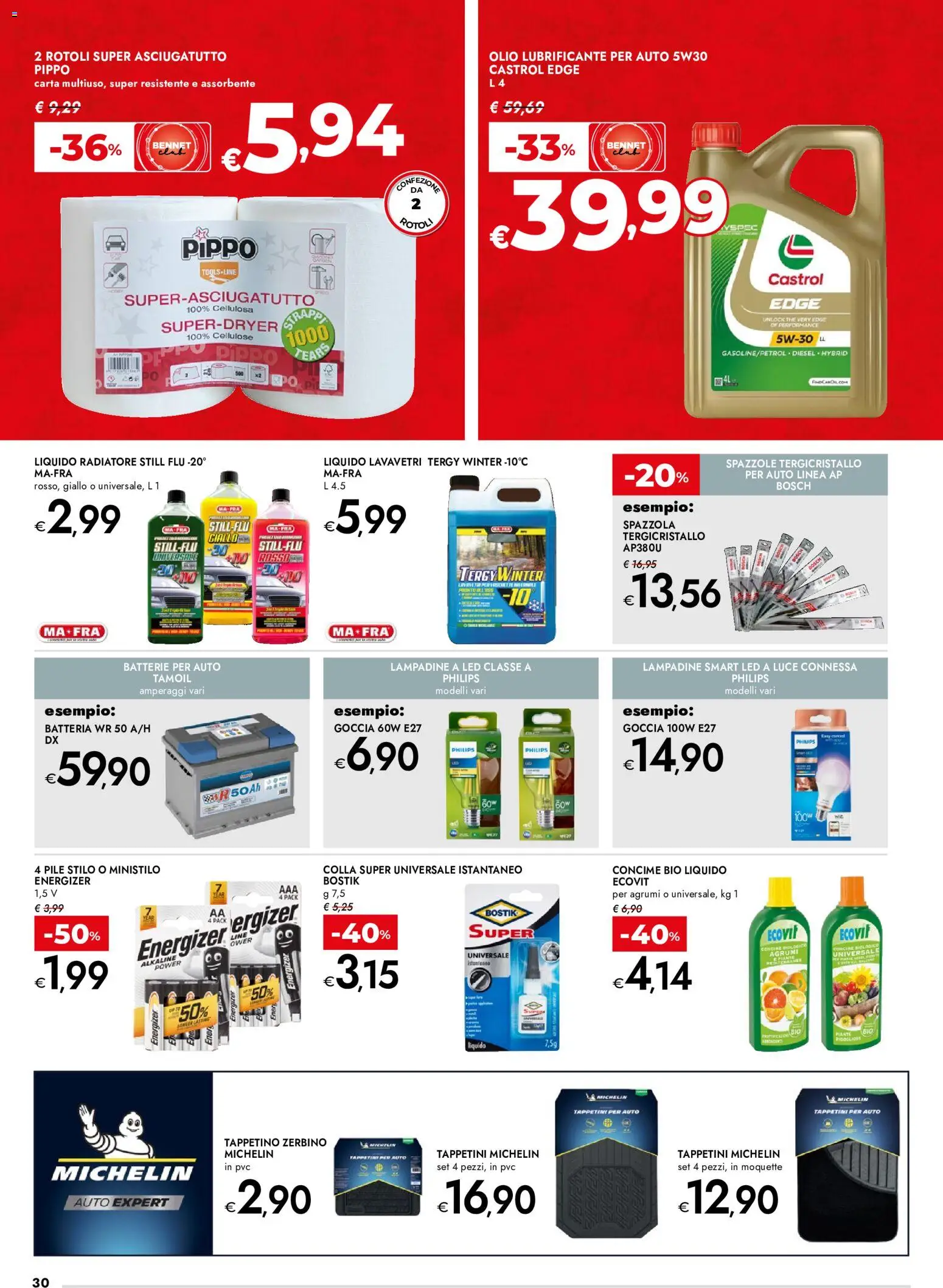 Volantino bennet del 24/09/2026 | Pagina: 30