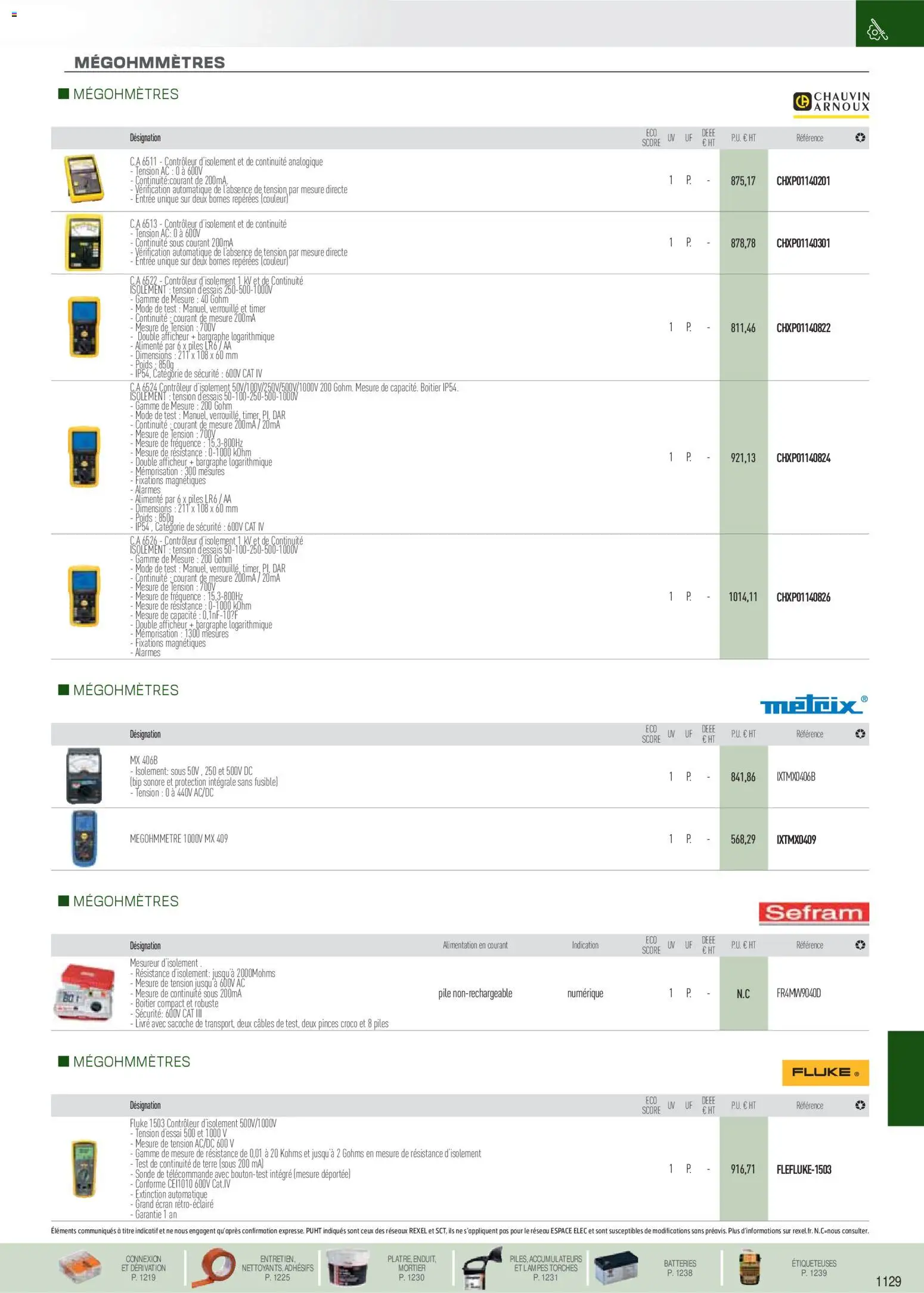 {H1} | Page: 20 | Produits: Poids, Mortier, Télécommande, Livre