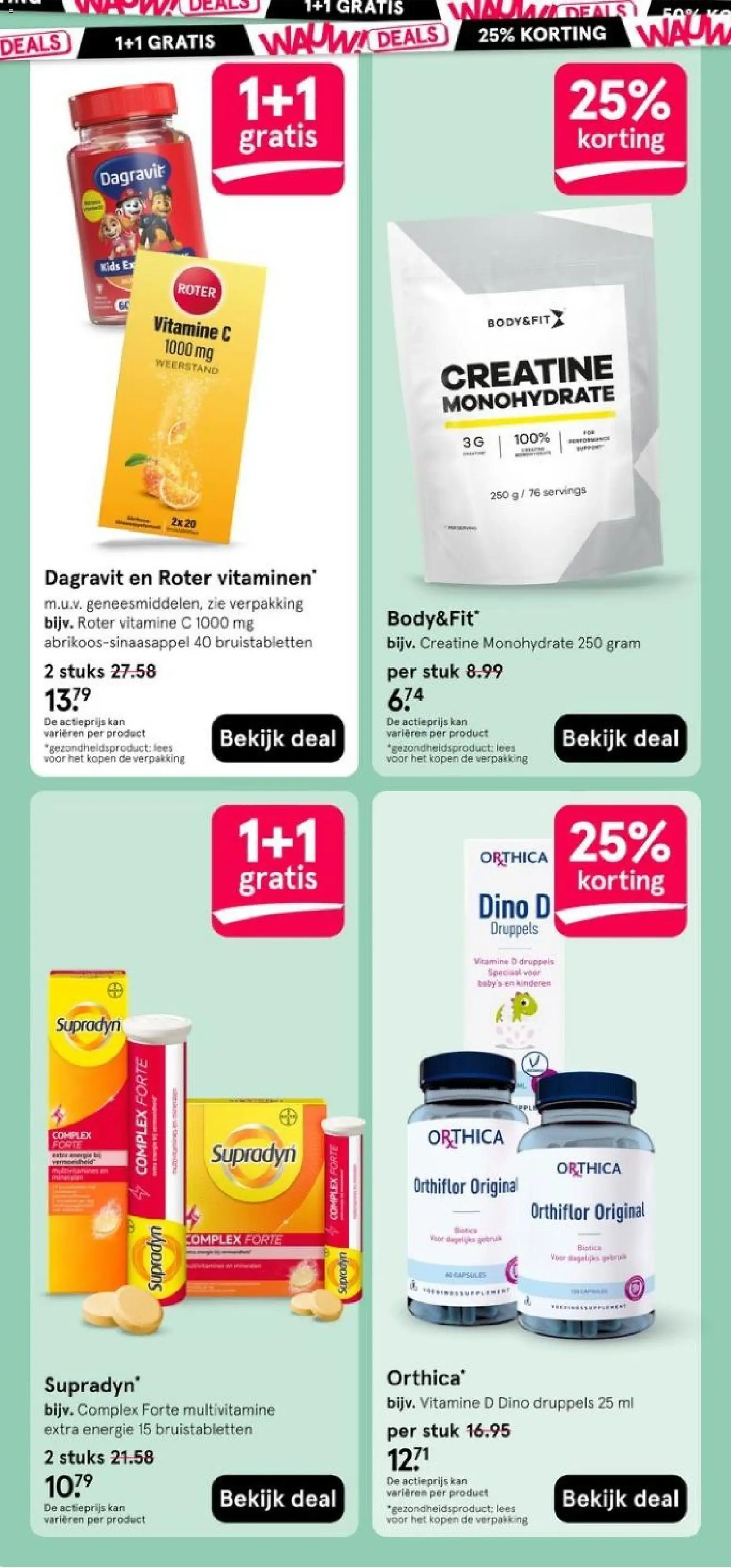 {H1} | Pagina: 48 | Producten: Kan, Bruistabletten, Multivitamine, Vitamine C