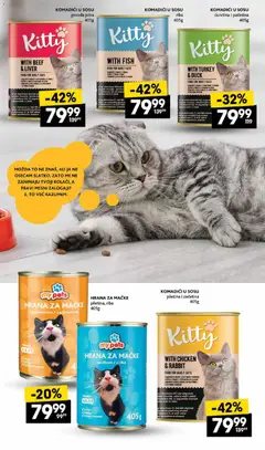 Idea katalog Naj naj ponuda za vaše ljubimce - pregled Idea kataloga - važi od 14.05.2026 | Strana: 9 | Proizvode: So, Hrana za mačke, Piletina, Riba