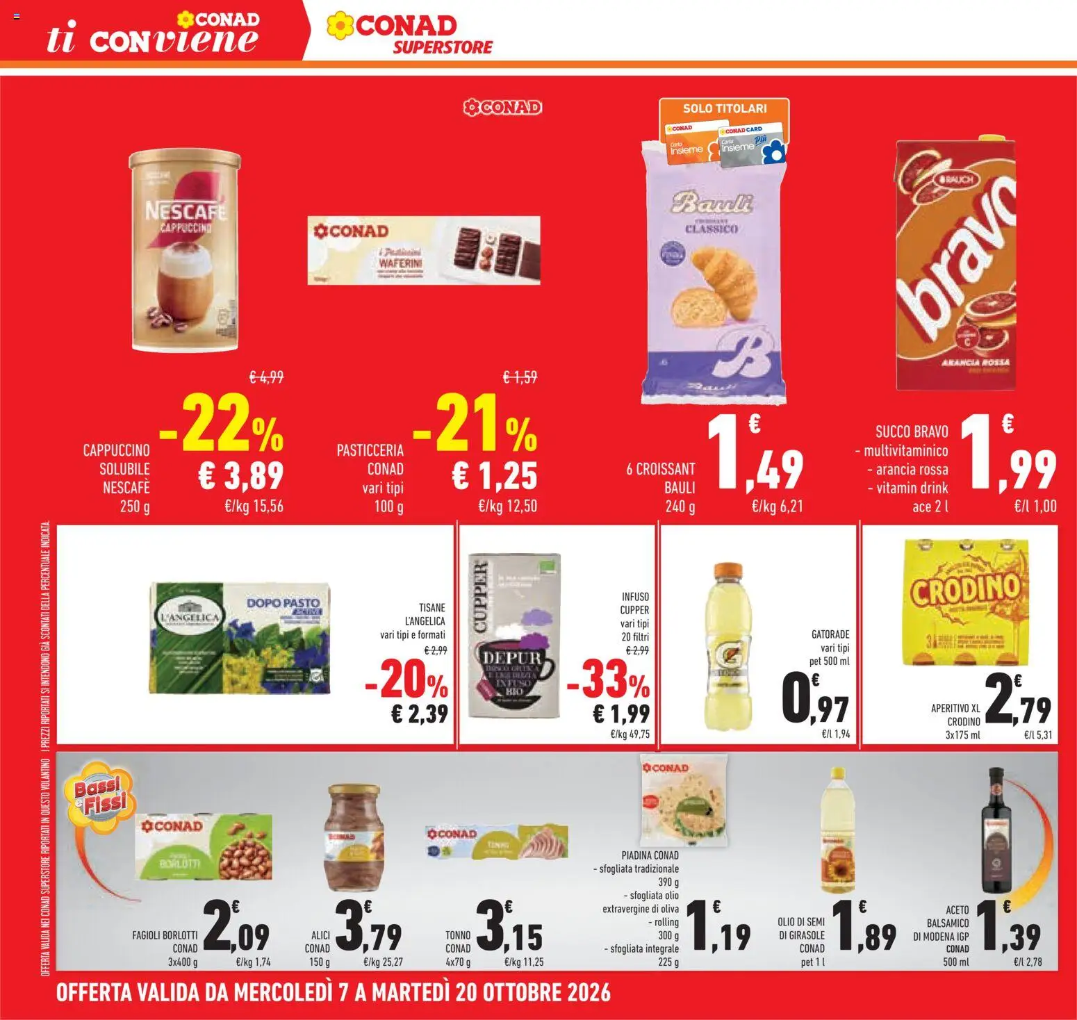 Volantino Conad del 07/10/2026 | Pagina: 48