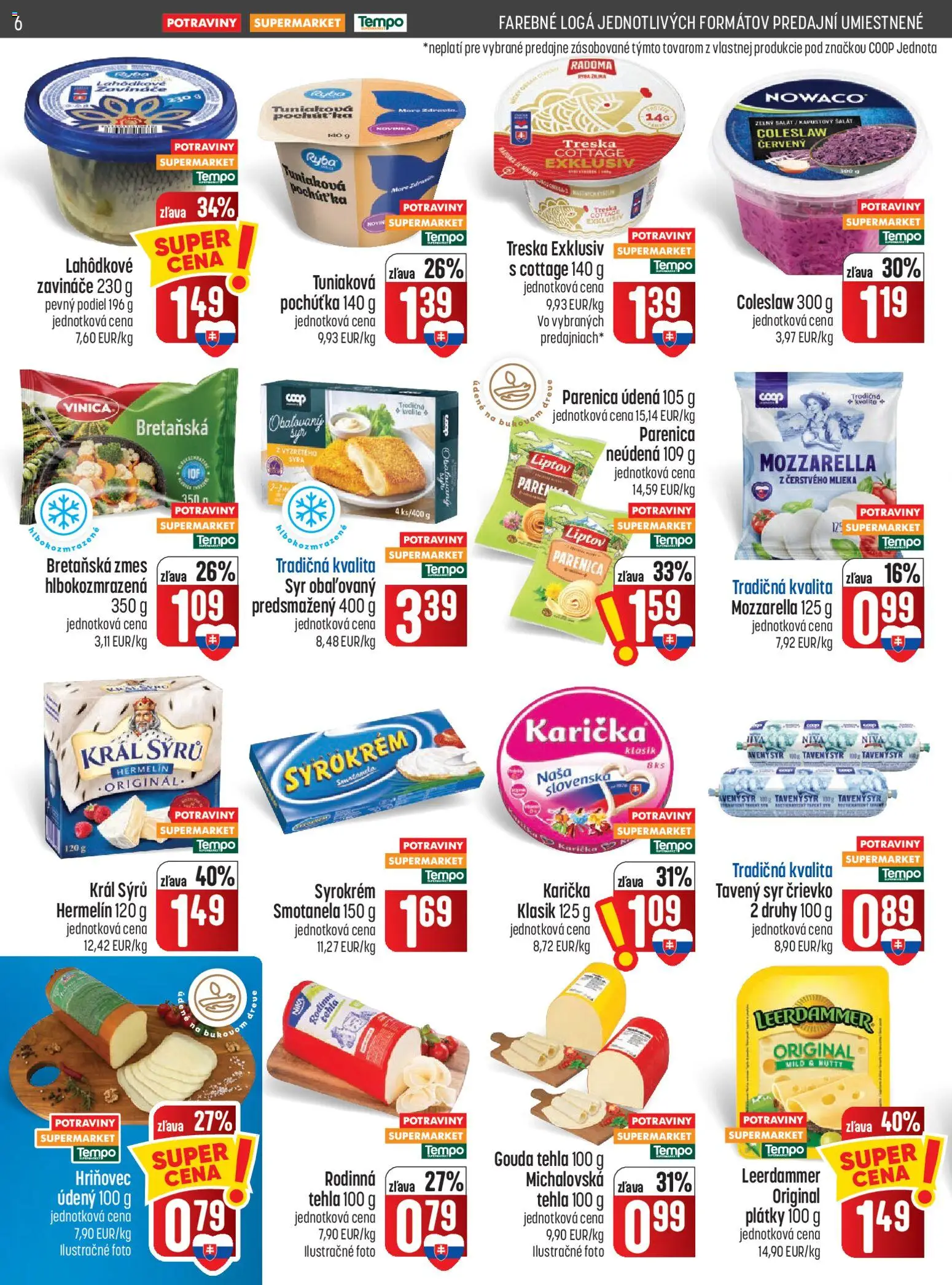 Nové COOP Jednota akcie – leták je platný od 01.10.2026 | Strana: 6