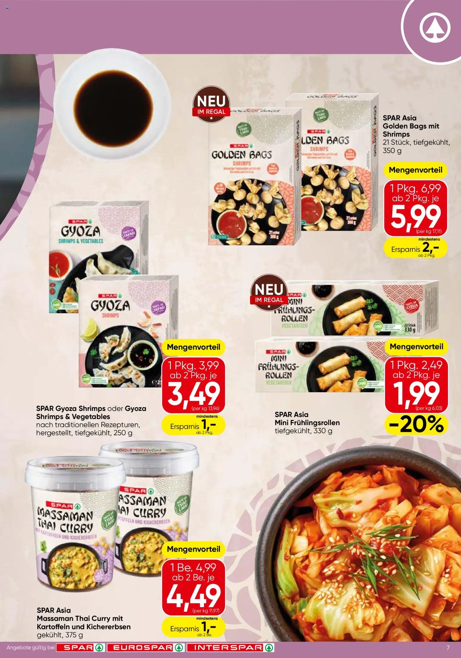 Spar Flugblatt - Tirol gültig ab 21.05.2026 | Seite: 7 | Produkte: Kartoffeln, Regal