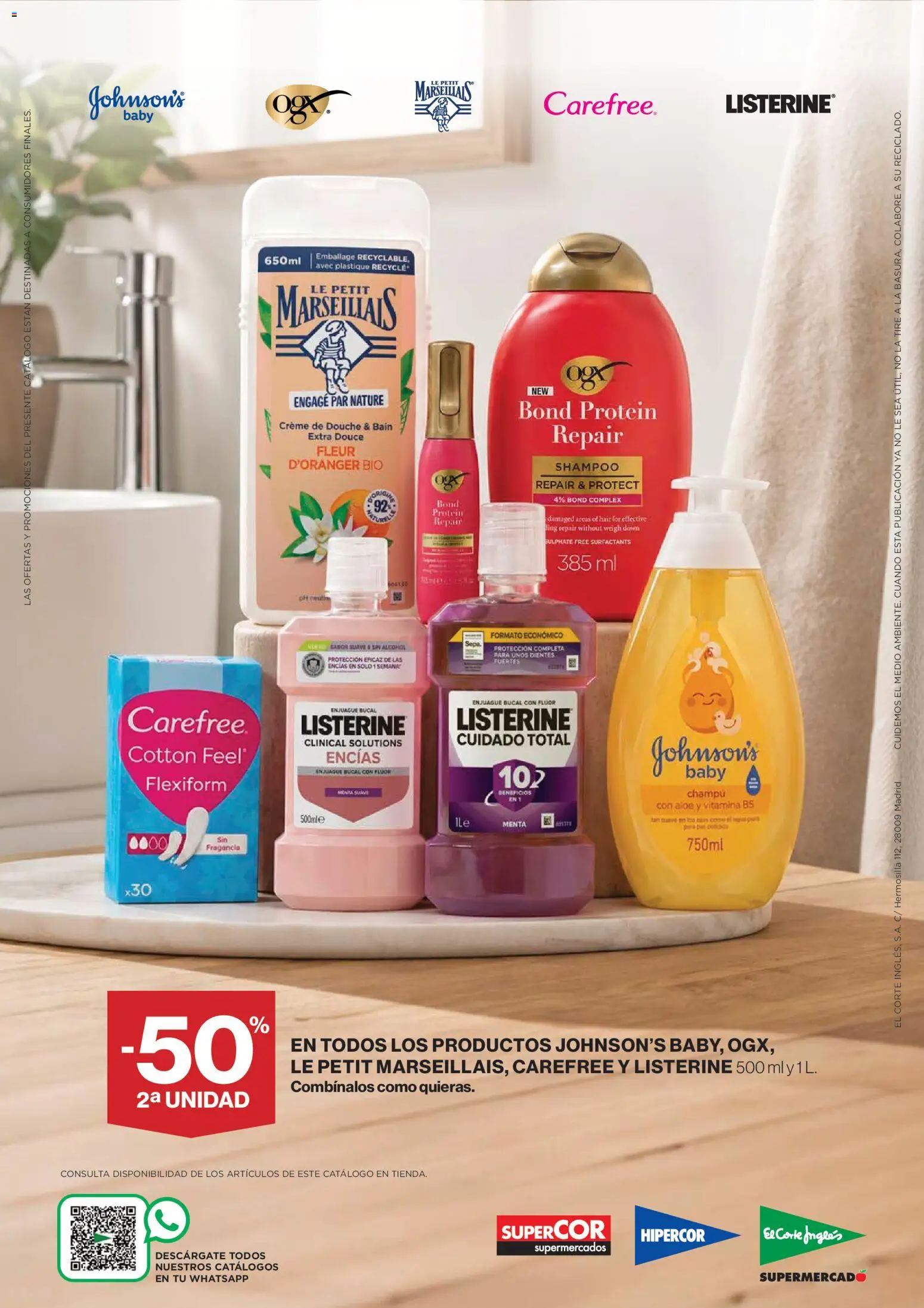 El Corte Inglés Perfumeria │ válido desde el 24/09/2026 | Página: 16 | Productos: Fragancia, Champú, Listerine, Alcohol